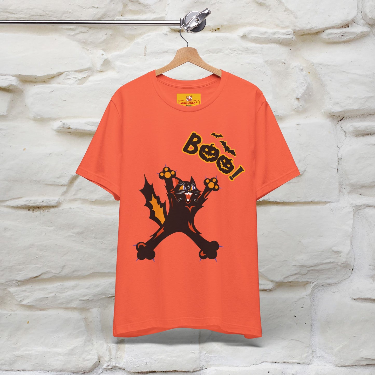 "Boo" Cat T-shirt |Nunu&Miao Studio