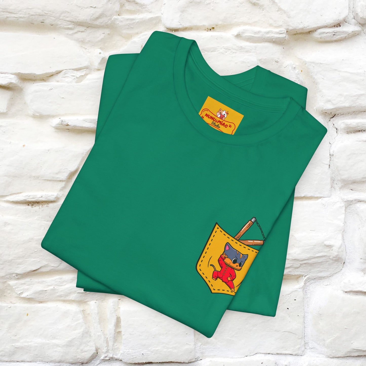 "Be Like Water: Cattitude Master | Cat T-Shirt |Nunu&Miao Studio