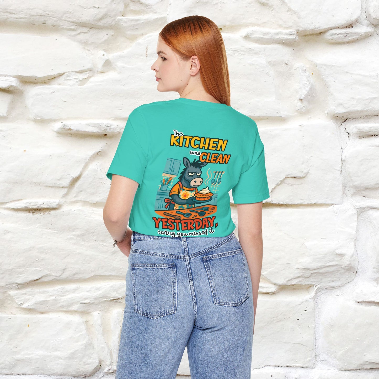 "The Kitchen Was Clean... " |Funny T-Shirt | Nunu&Miao Studio