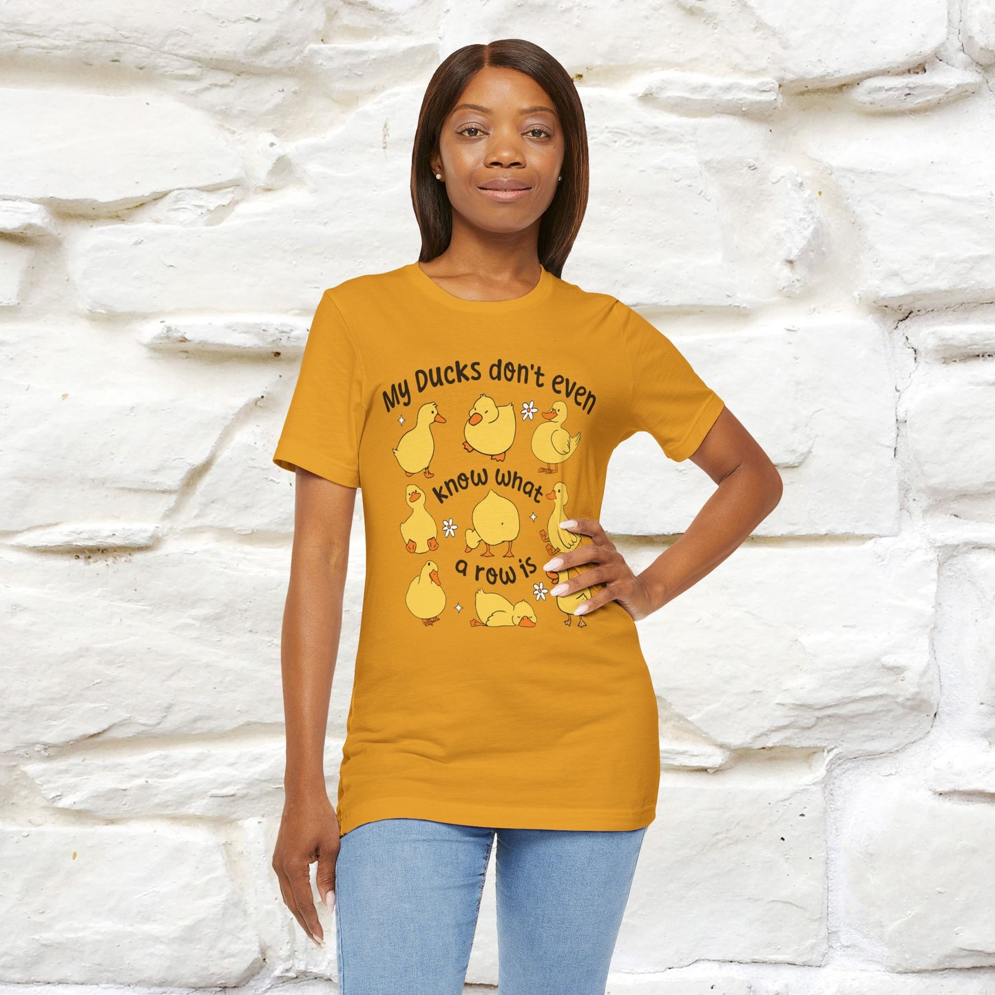 "My Duck Don't Even Know What A Row Is" Funny T-shirt |Nunu&Miao Studio