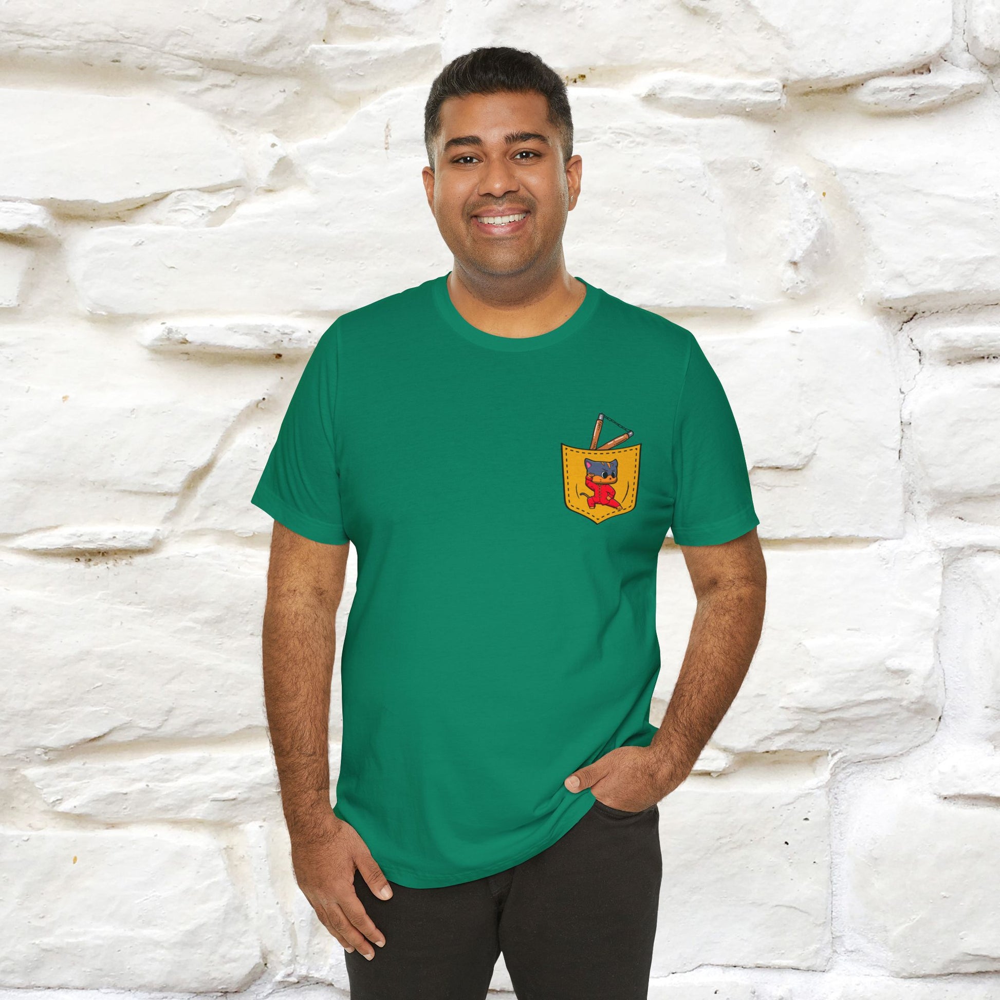 "Be Like Water: Cattitude Master | Cat T-Shirt |Nunu&Miao Studio - Nunu&Miao Studio