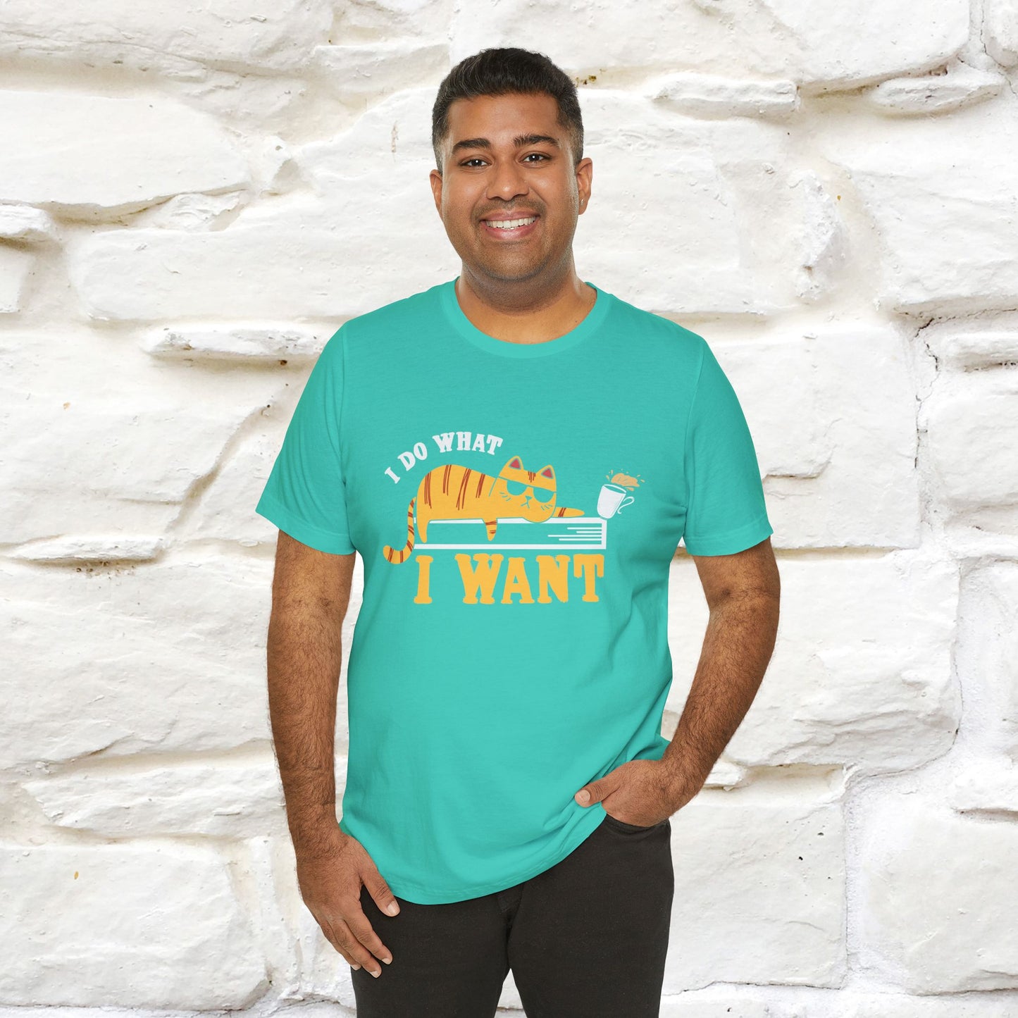 "I Do What I Want" Cat T-Shirt | Nunu & Miao Studio