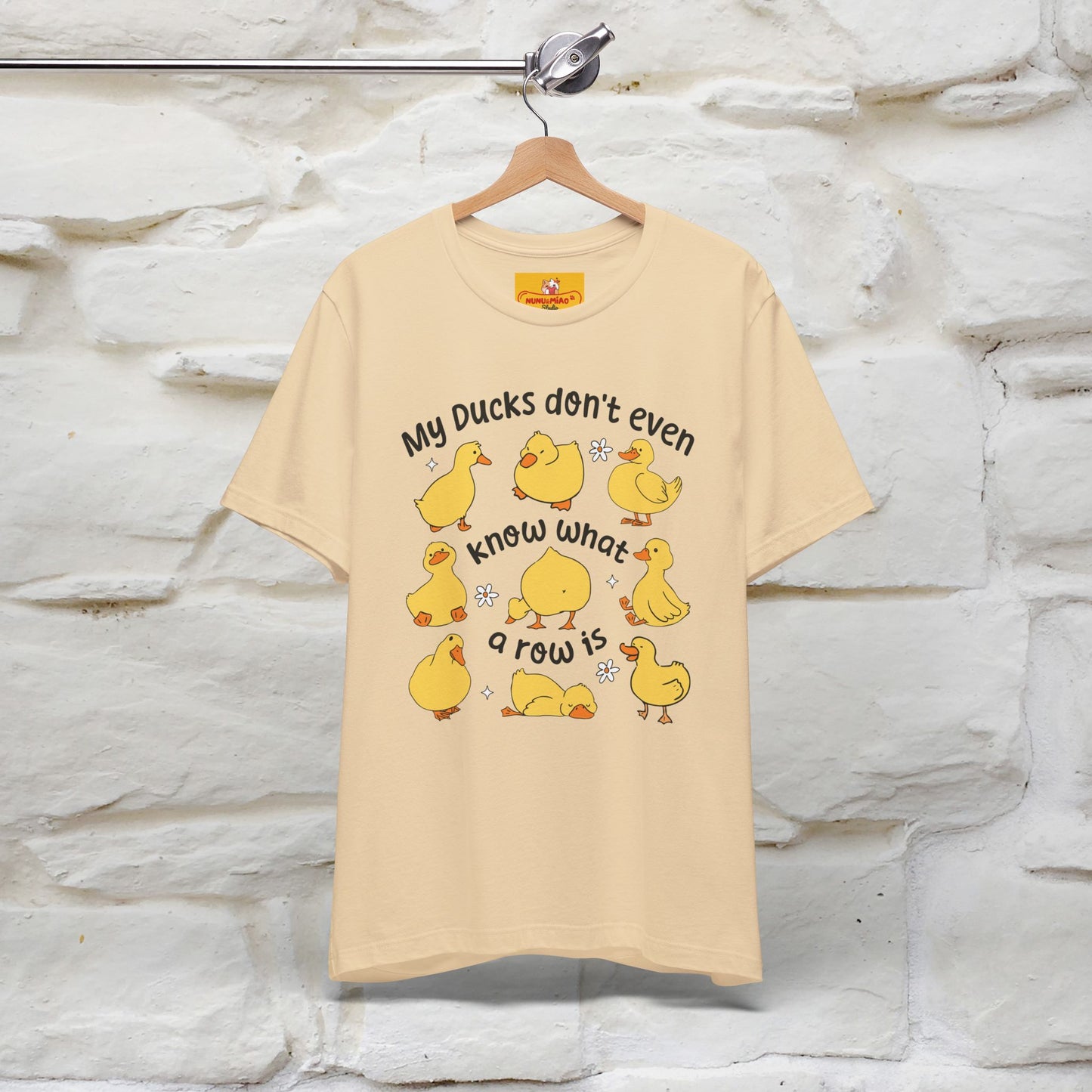 "My Duck Don't Even Know What A Row Is" Funny T-shirt |Nunu&Miao Studio