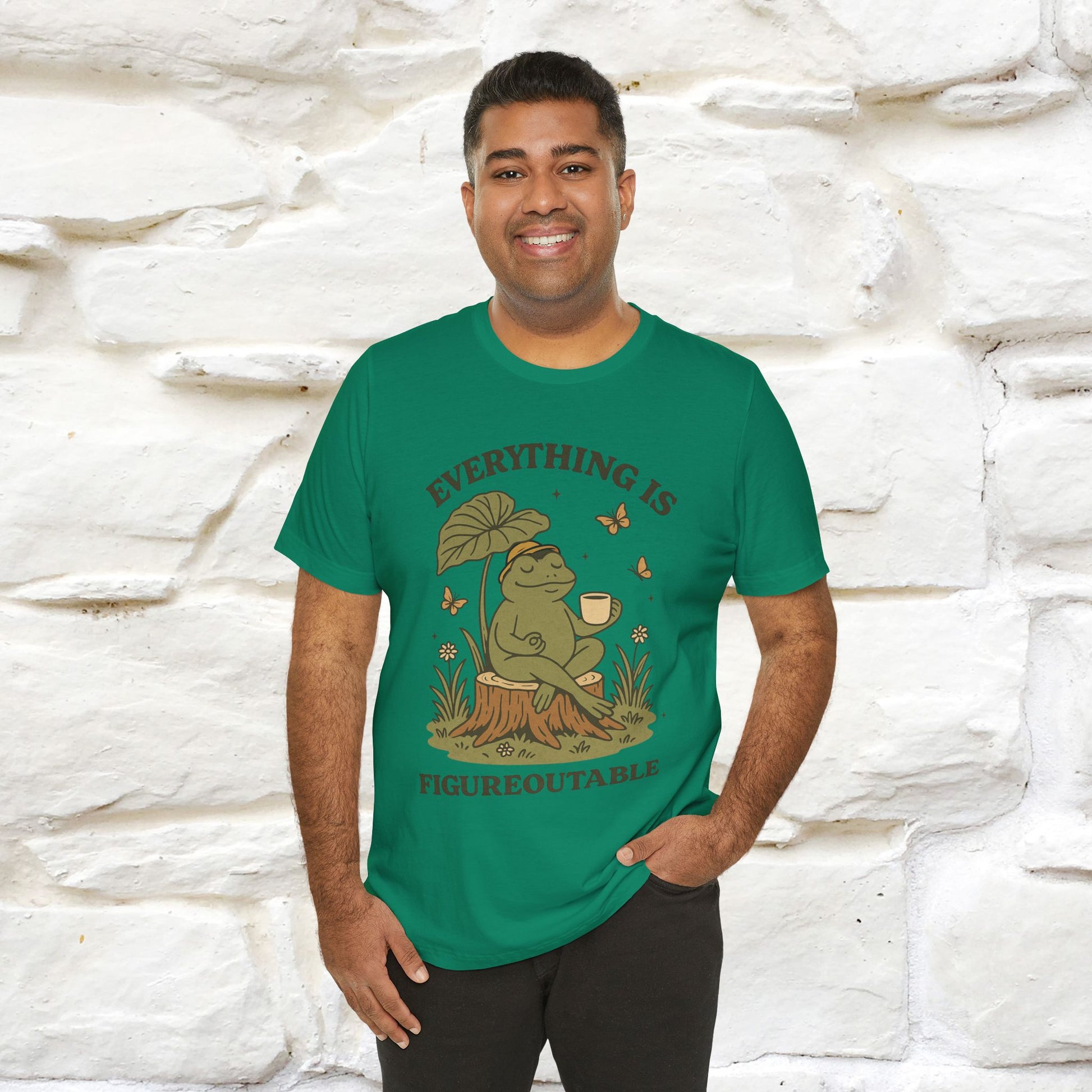 "Everything Is Fugureoutable"| Lifestyle Shirt |Nunu&Miao Studio - Nunu&Miao Studio