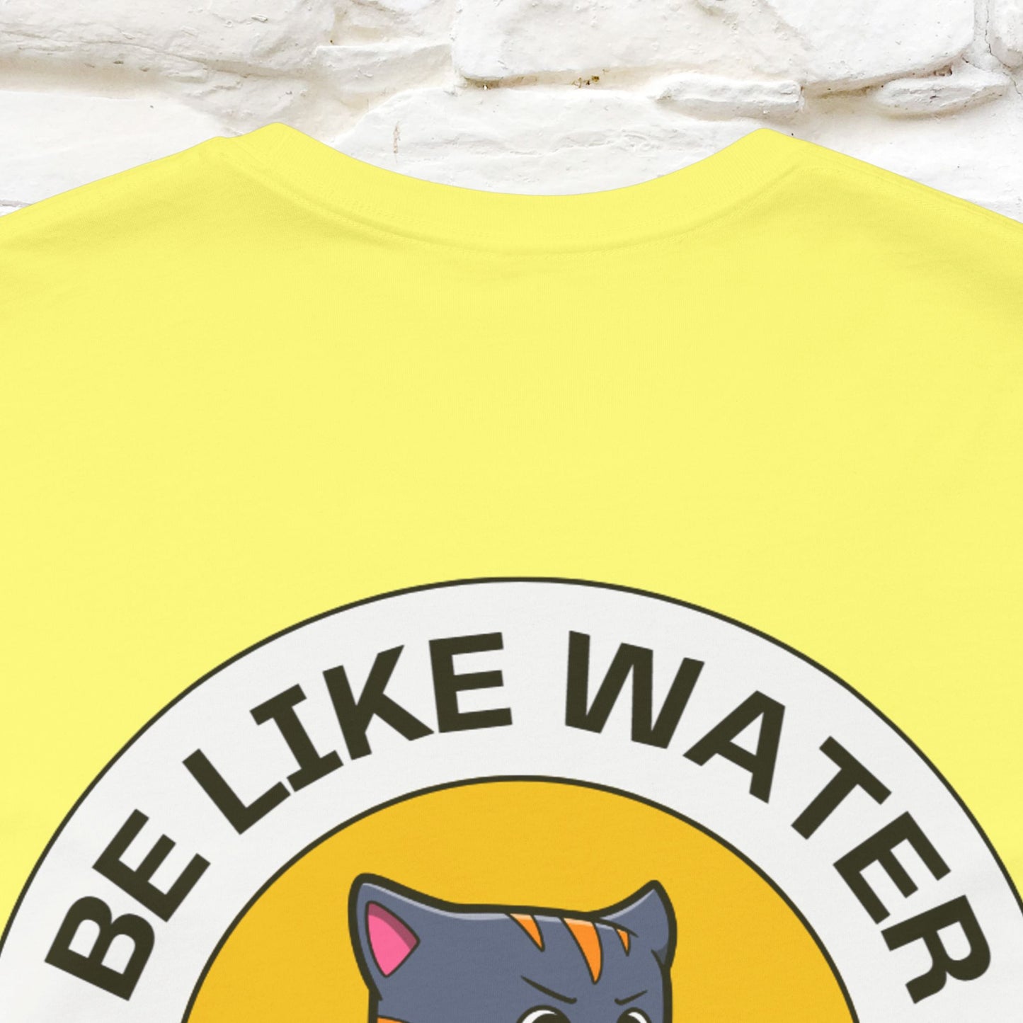 "Be Like Water: Cattitude Master | Cat T-Shirt |Nunu&Miao Studio