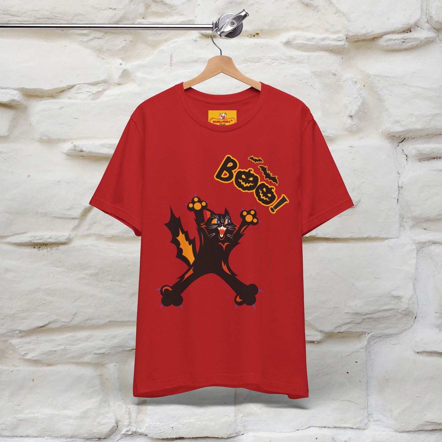 "Boo" Cat T-shirt |Nunu&Miao Studio