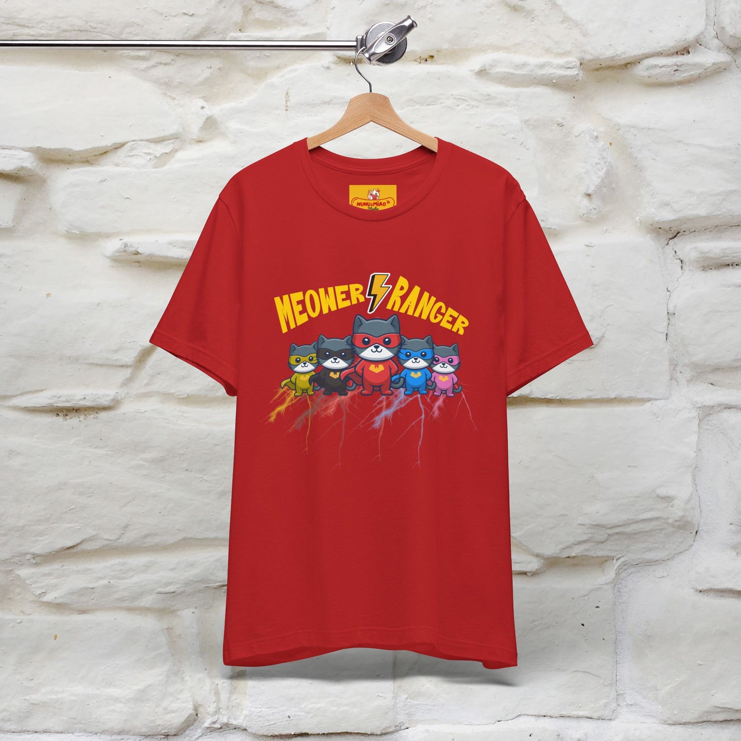''Meower Ranger''| CatT-Shirt | Nunu&Miao Studio