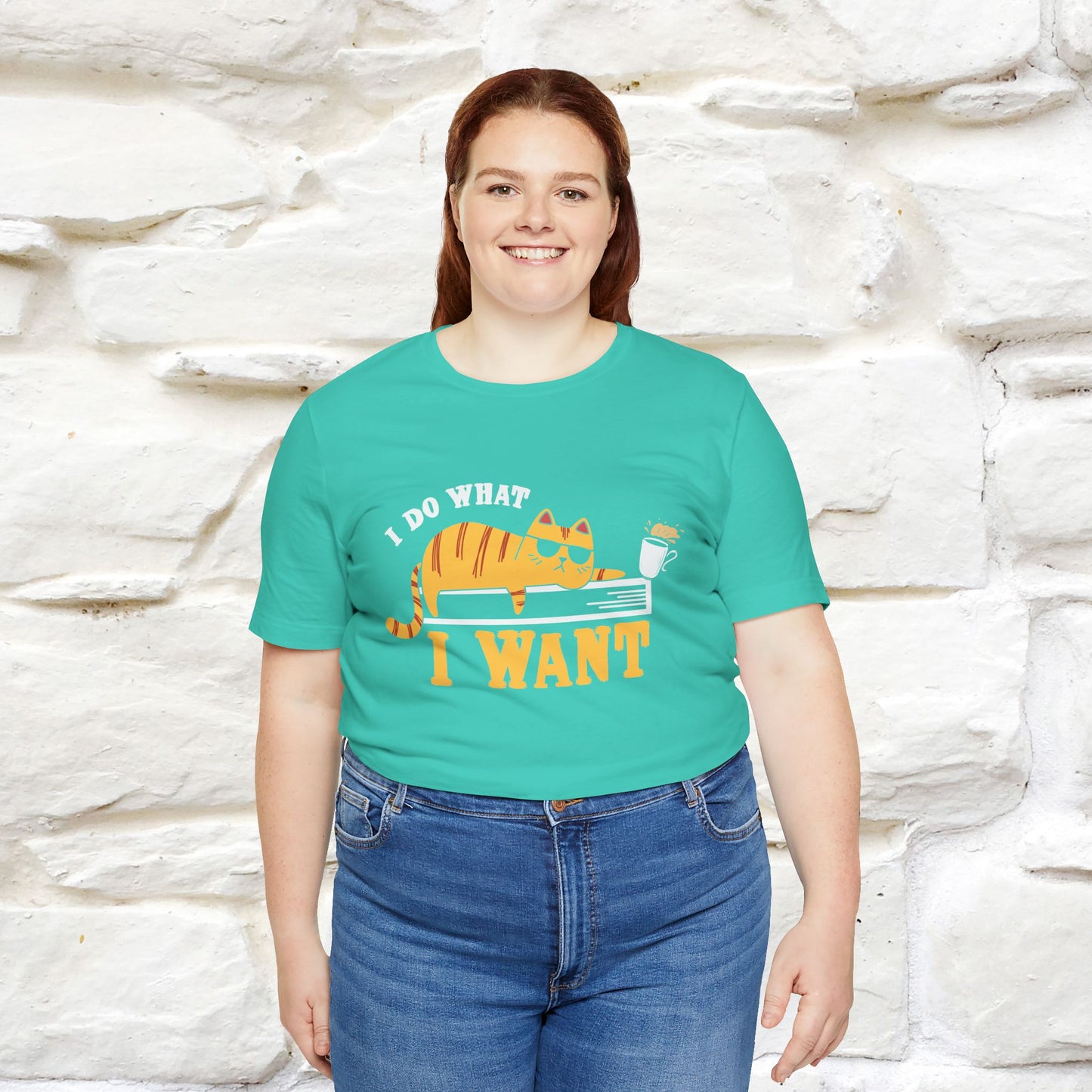 "I Do What I Want" Cat T-Shirt | Nunu & Miao Studio