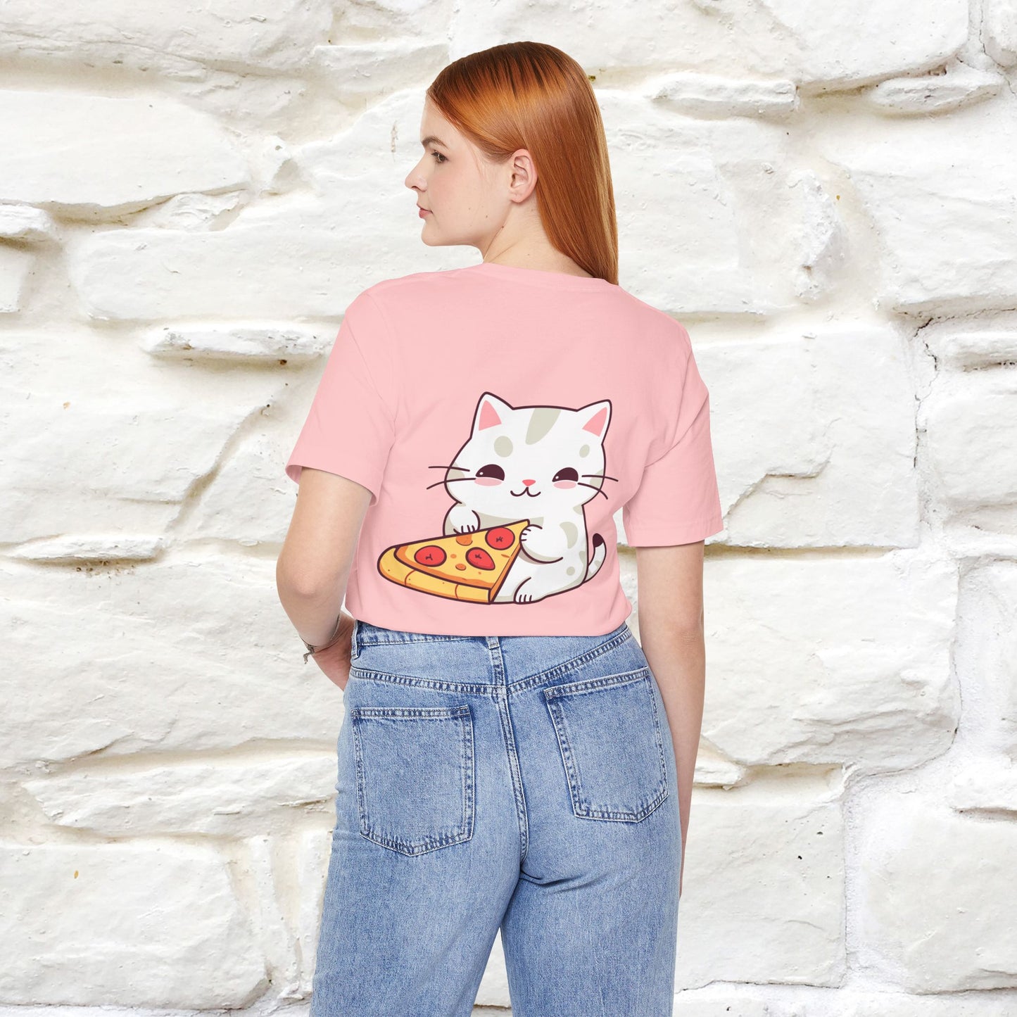 "I Love Pizza"| Cat T-shirt | Nunu&Miao Studio