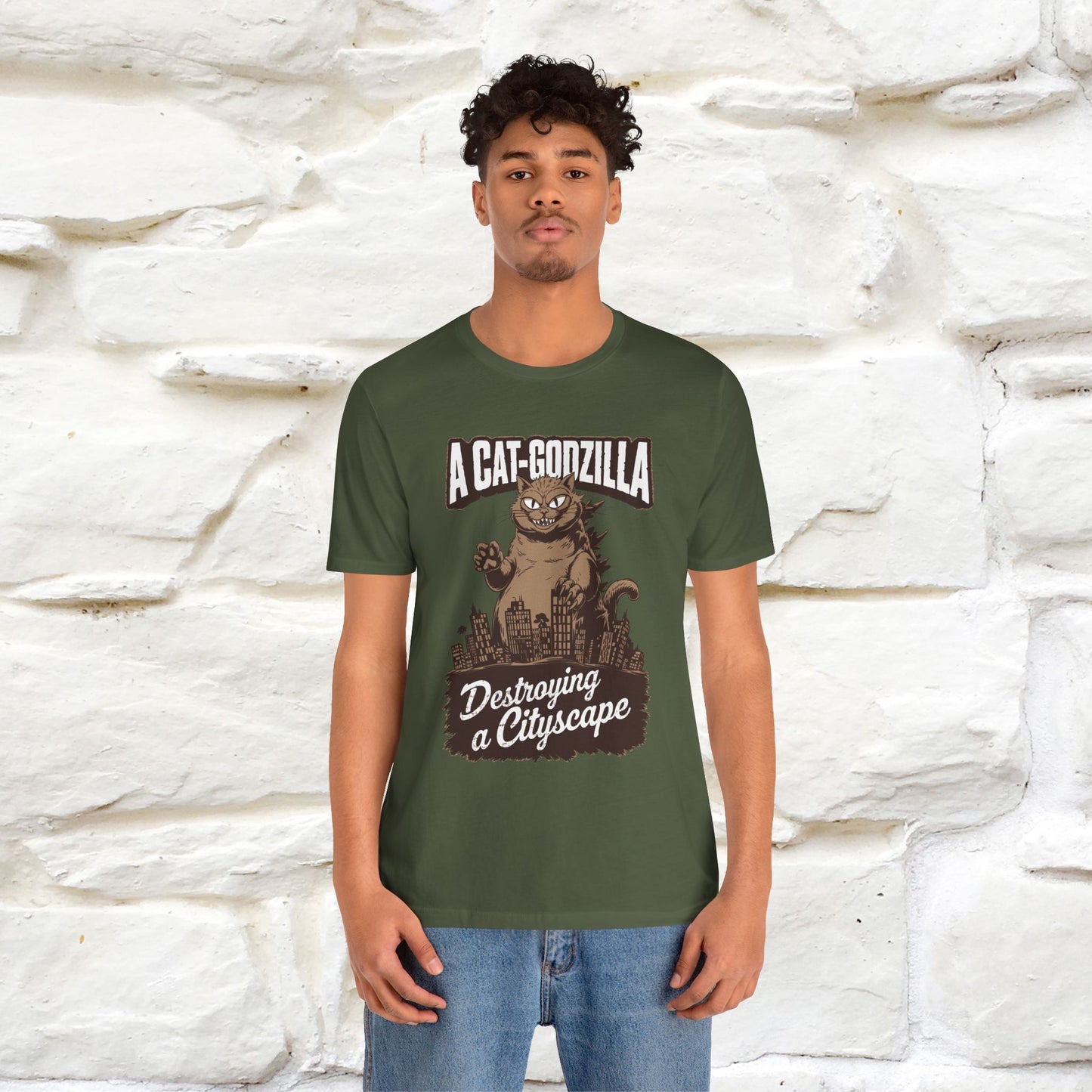 ''A Cat-Godzilla ''| CatT-Shirt | Nunu&Miao Studio