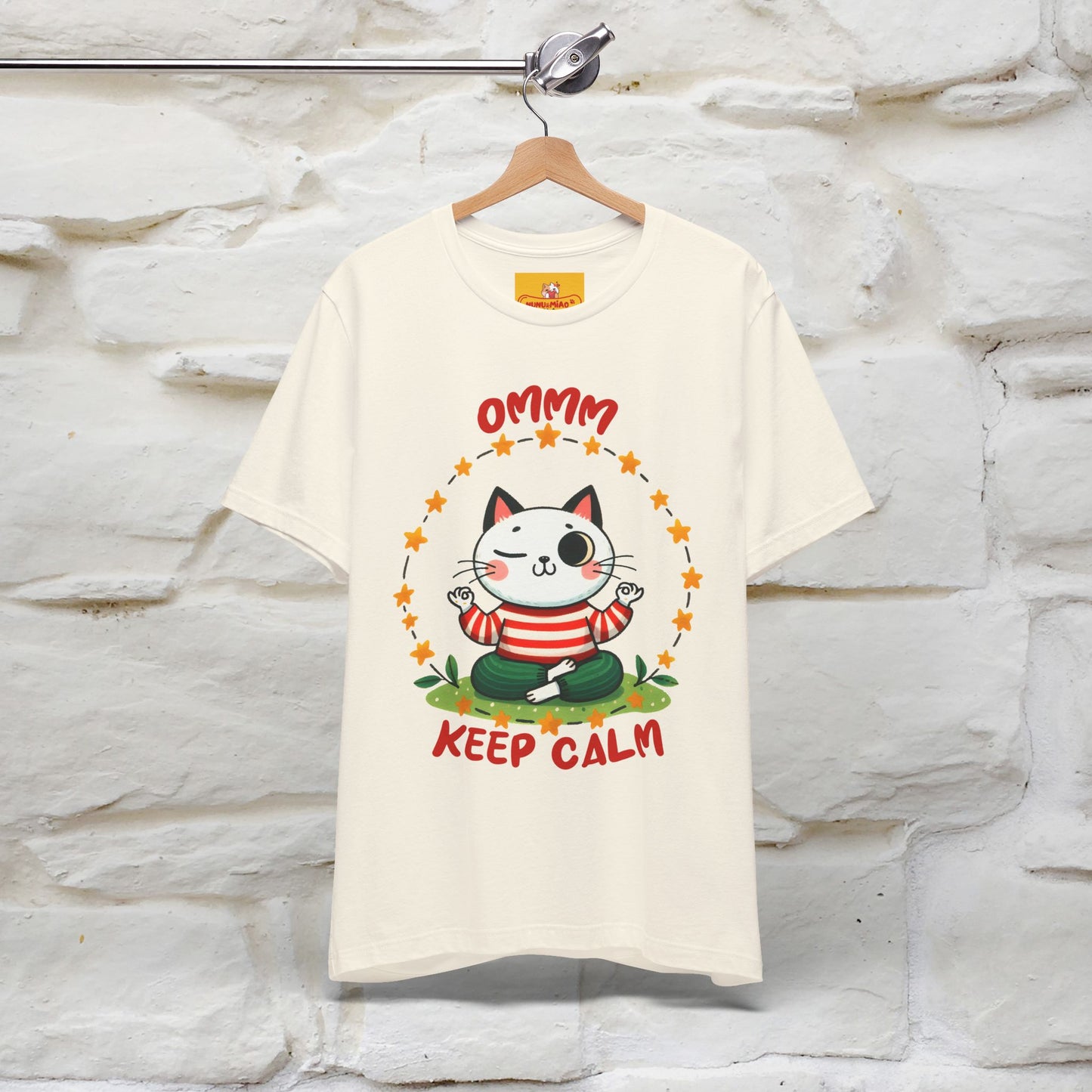 ''Ommm, Keep Calm'' Cat T-Shirt | Nunu&Miao Studio