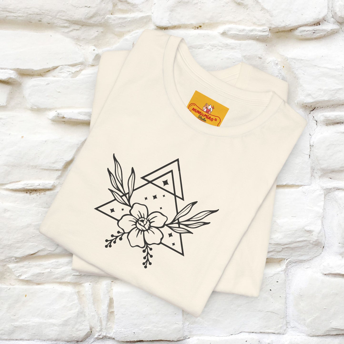 "Trinity'' Cat T-Shirt Front and Back Design | Nunu&Miao Studio