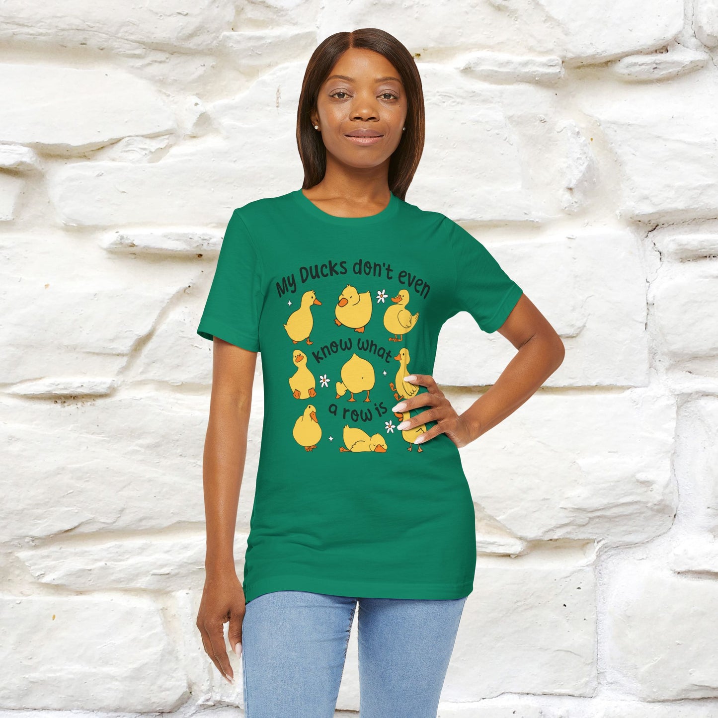 "My Duck Don't Even Know What A Row Is" Funny T-shirt |Nunu&Miao Studio