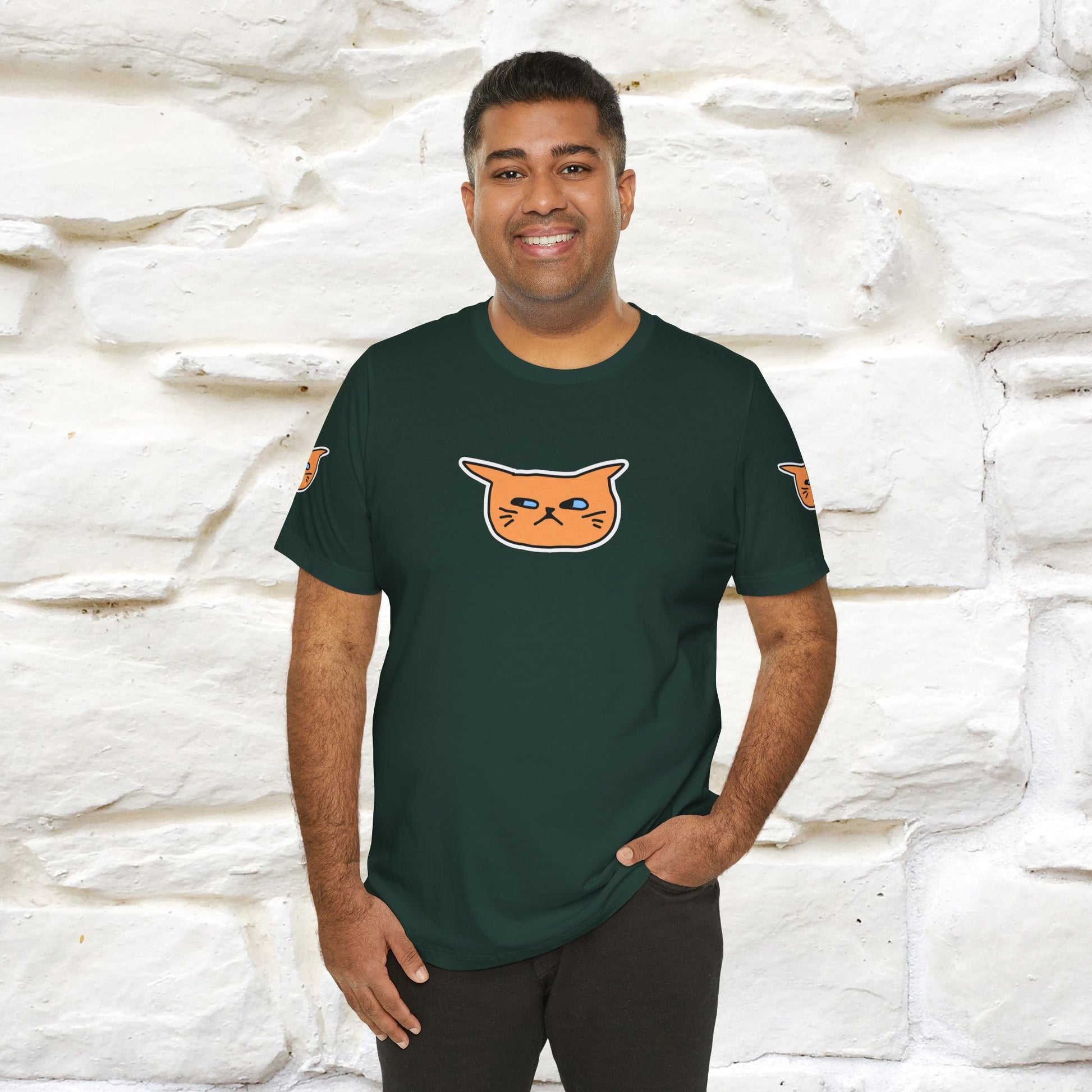 "Do something today… or tomorrow… or never." Cat T-Shirt| Front & Back Design | Nunu&Miao Studio - Nunu&Miao Studio