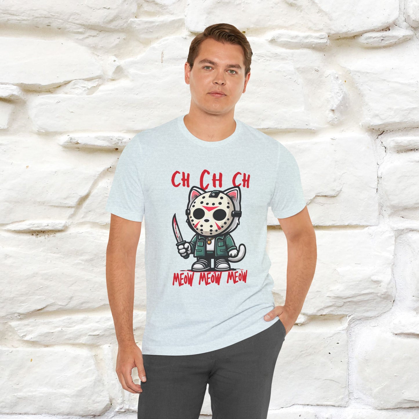 Paws N' Roses T-Shirt | Rock-Inspired Cat Lover Tee for Men & Women | 100% Cotton* - Nunu&Miao Studio