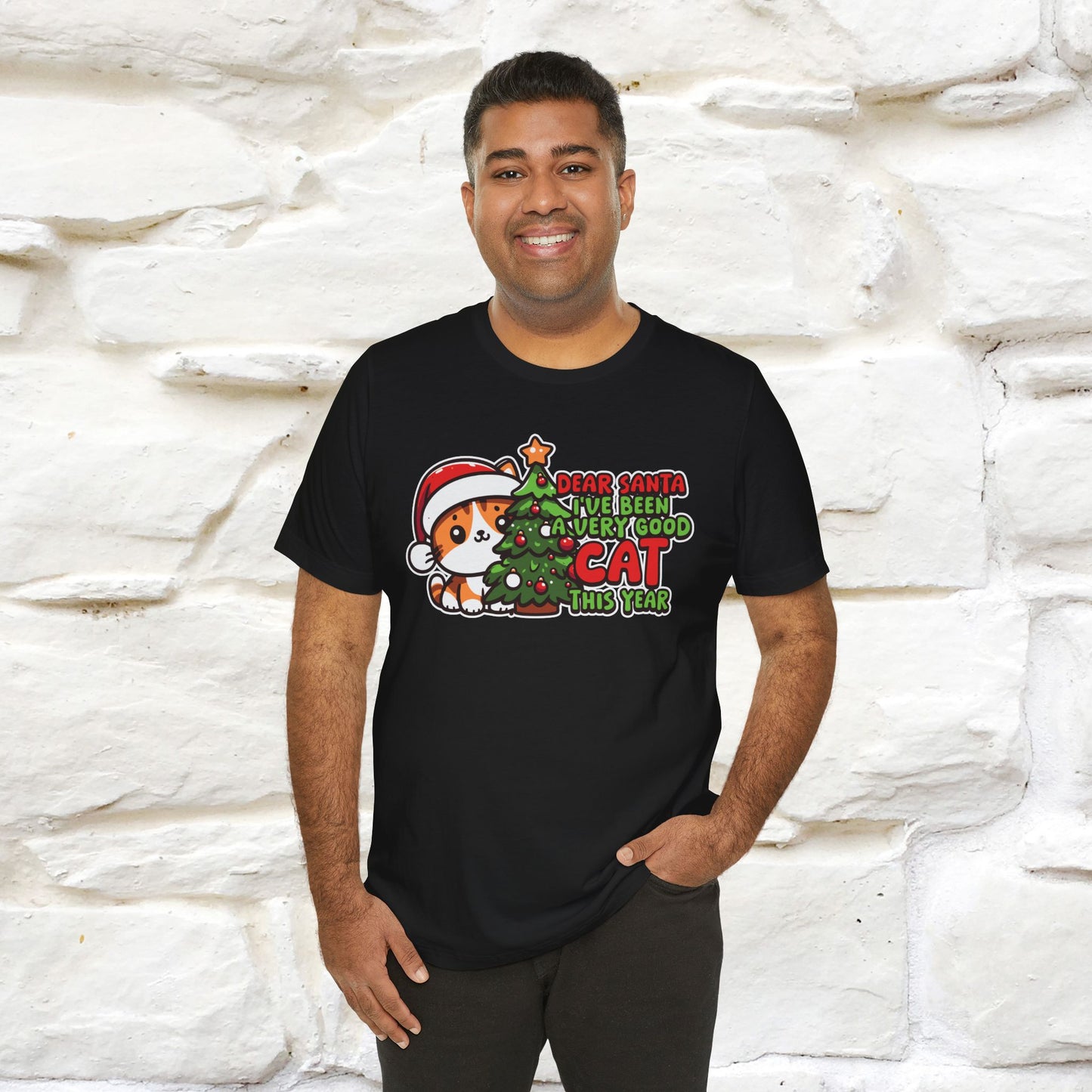 “Dear Santa, I'v Been a Very Good Cat..” | Cat T-Shirt | Nunu&Miao Studio