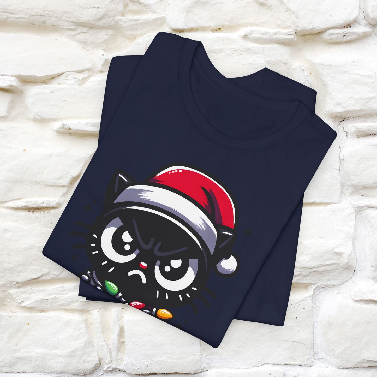 Is This Jolly Enough? | Funny Cat Christmas Shirt for Men & Women | 100% Cotton*