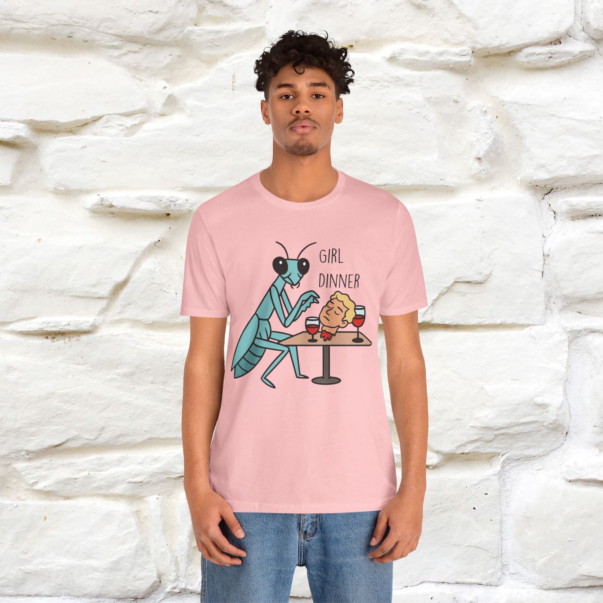 "Girl Dinner" Funny T-shirt |Nunu&Miao Studio - Nunu&Miao Studio