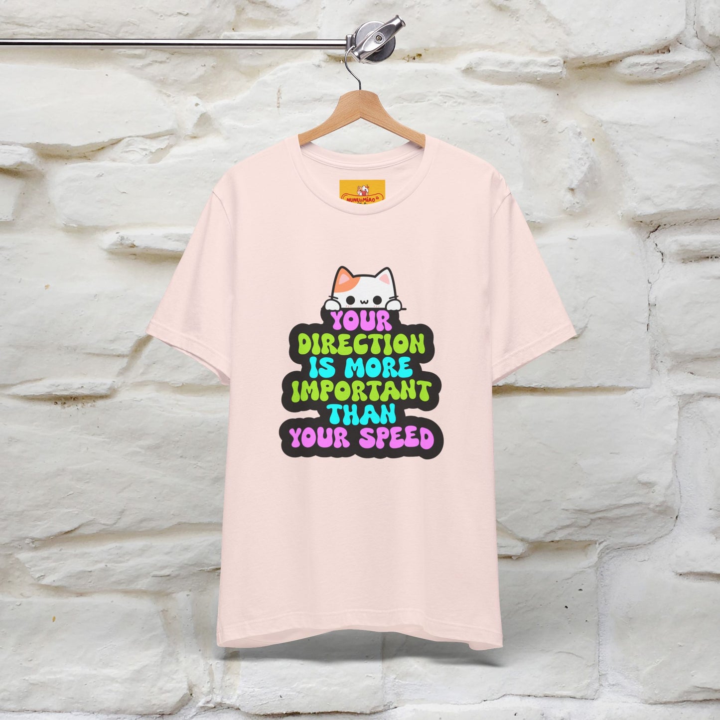 "Your Direction Is More ..." | Cat T-shirt | Nunu&Miao Studio - Nunu&Miao Studio