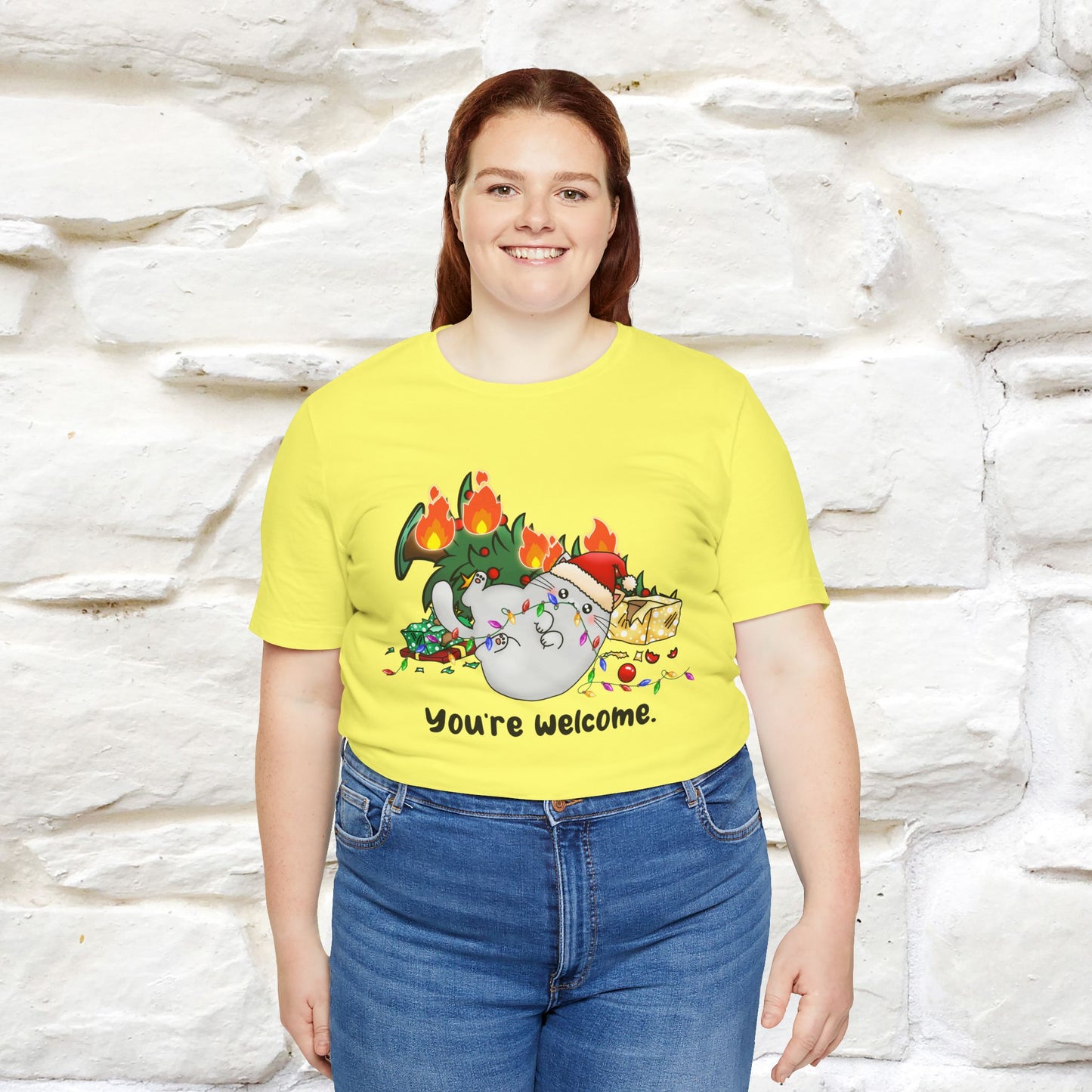 You're Welcome | Sarcastic Cat Christmas Shirt |Nunu&Miao Studio - Nunu&Miao Studio