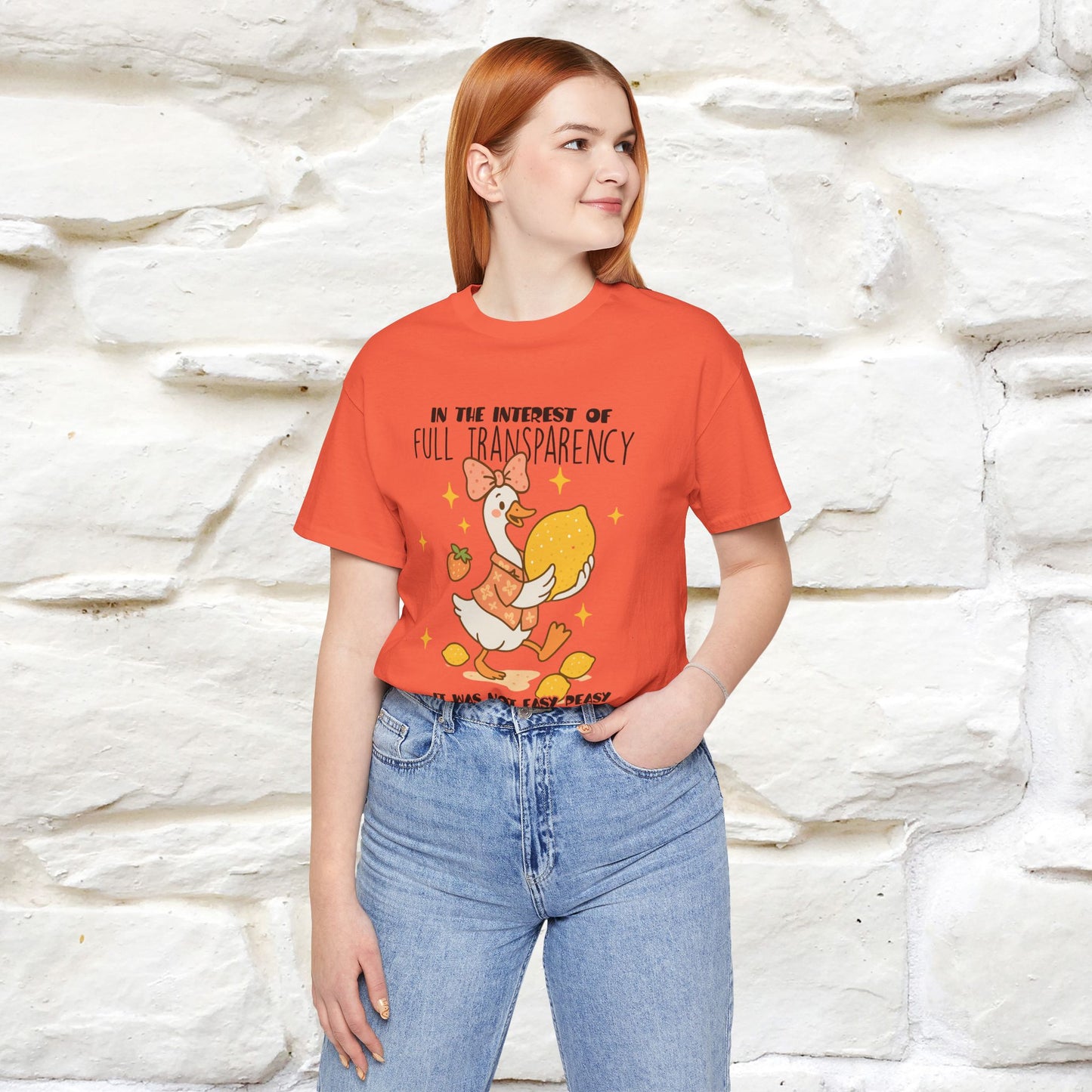 "It Was Not Easy Peasy" Funny T-shirt |Nunu&Miao Studio - Nunu&Miao Studio