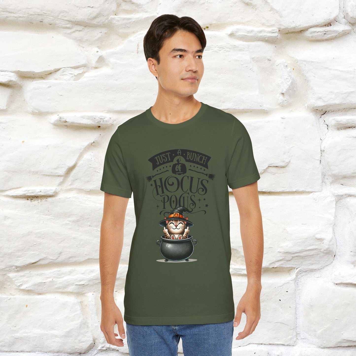 "Just A Bunch Of Hocus Pocus" Cat T-shirt |Nunu&Miao Studio