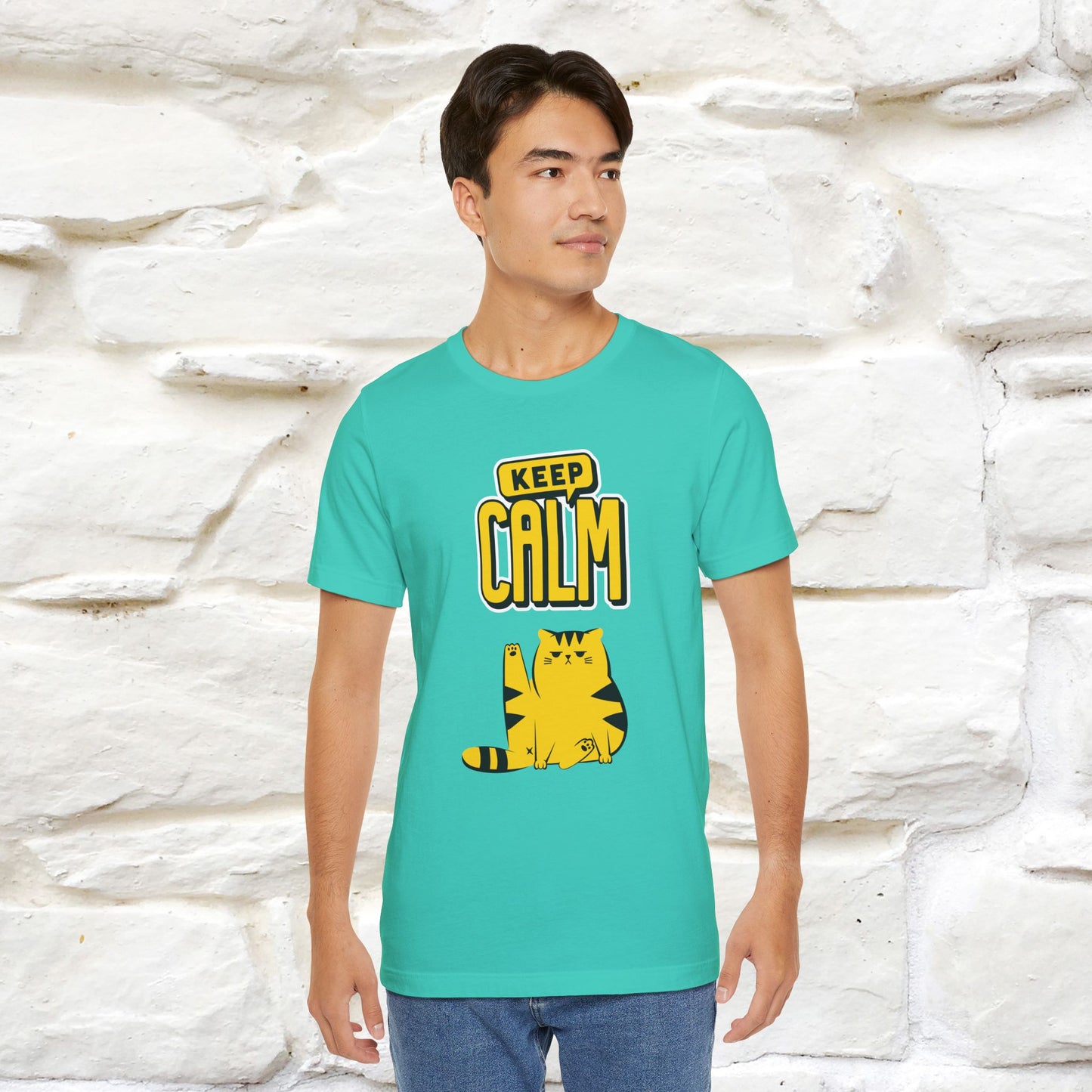 "Keep..." | Cat T-Shirt | Nunu&Miao Studio