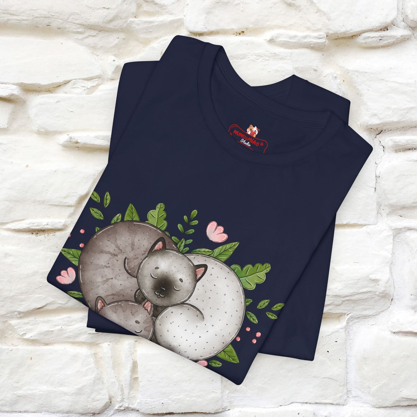 "All You Need Is Love" Cat T-Shirt | 100% Cotton* | Adorable Cat Apparel for Men & Women