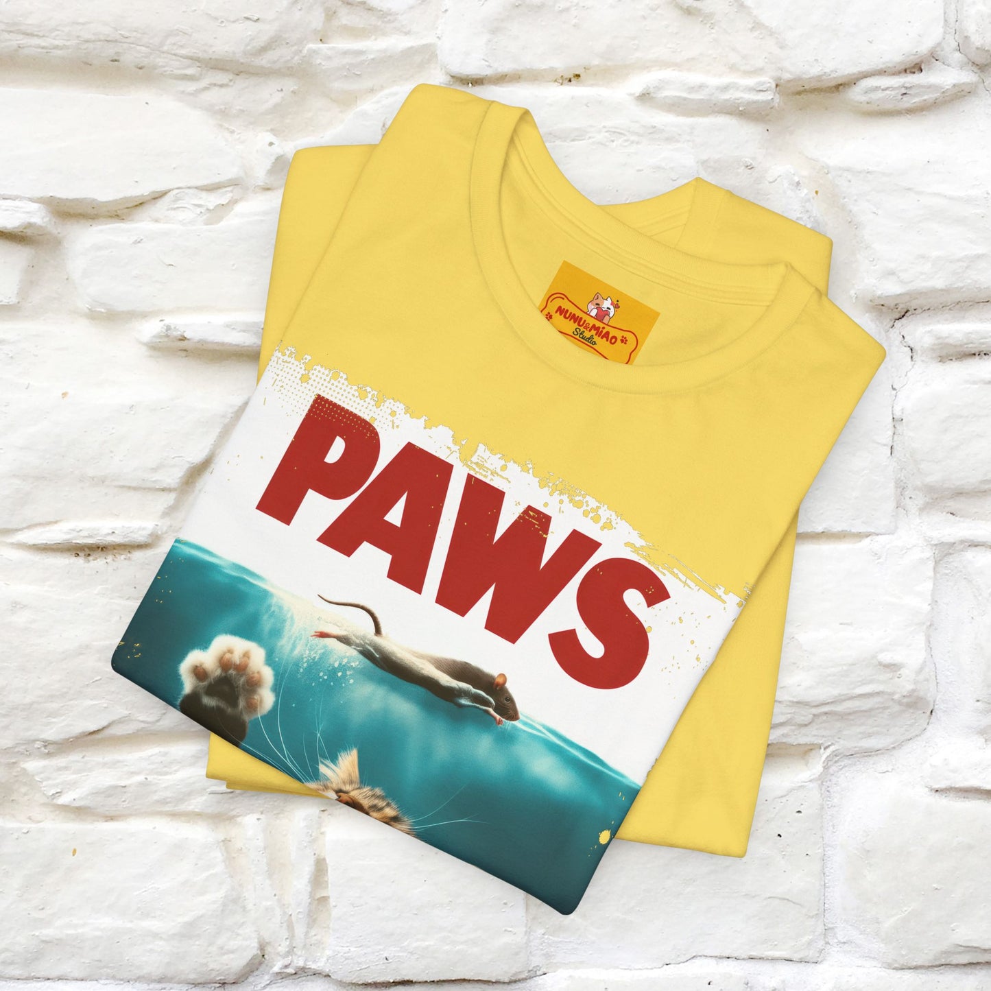 ''Paws'' Cat T-Shirt | | Nunu&Miao Studio
