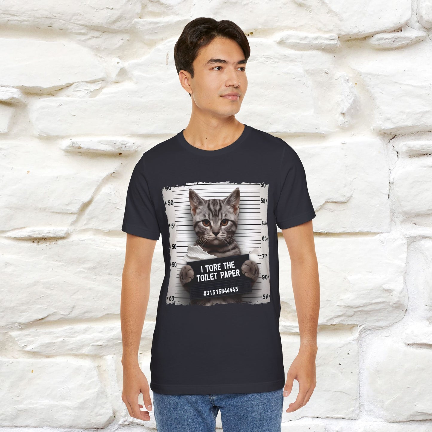 ''I Tore The Toilet Paper'' | Funny Cat T-Shirt | Nunu&Miao Studio