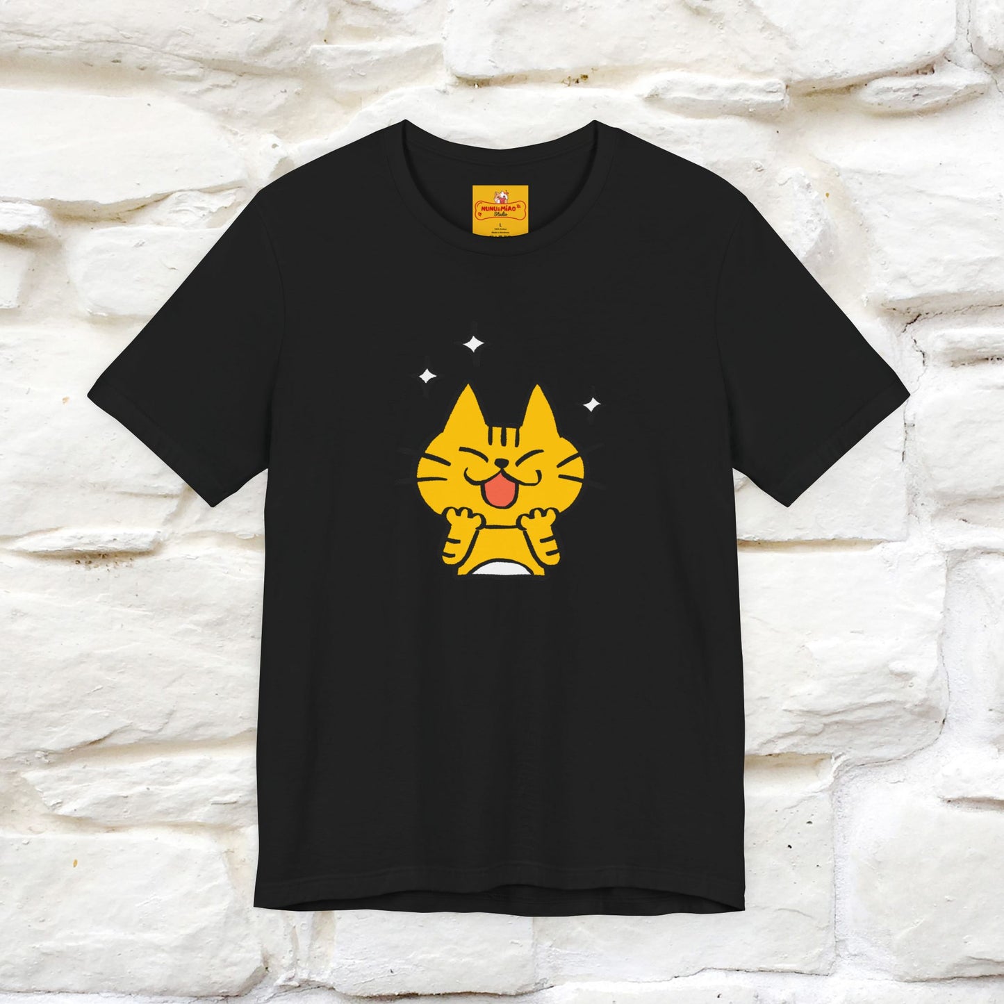 ""It's A Good Day" Cat T-Shirt| Front & Back Design | Nunu&Miao Studio