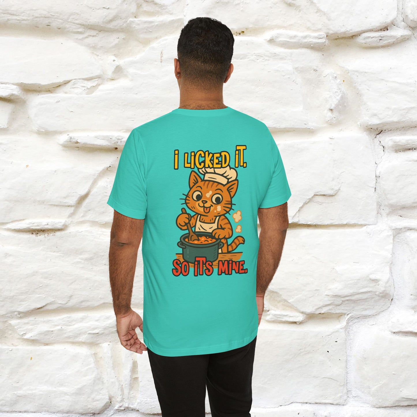 "I Licked It. It's Mine " |Cat T-Shirt | Nunu&Miao Studio