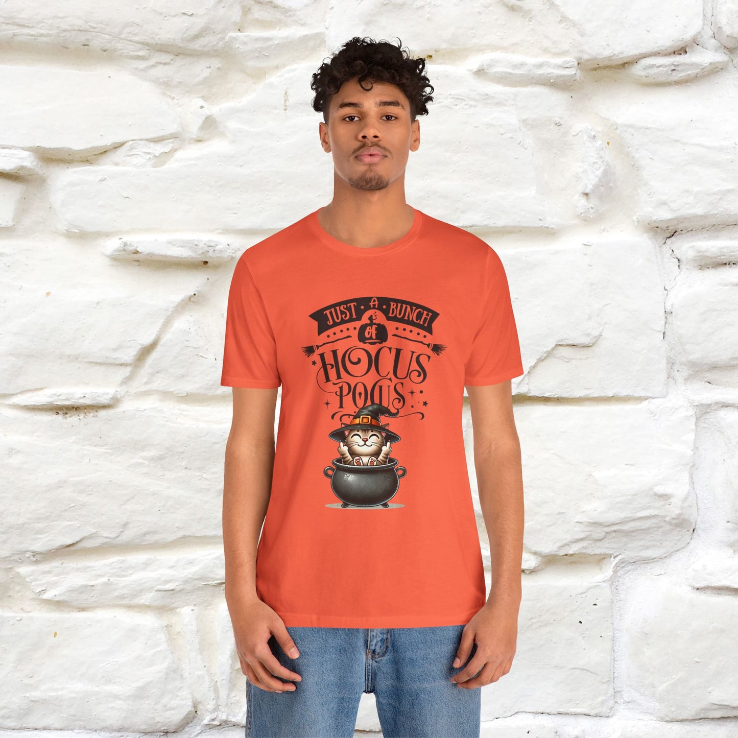 "Just A Bunch Of Hocus Pocus" Cat T-shirt |Nunu&Miao Studio