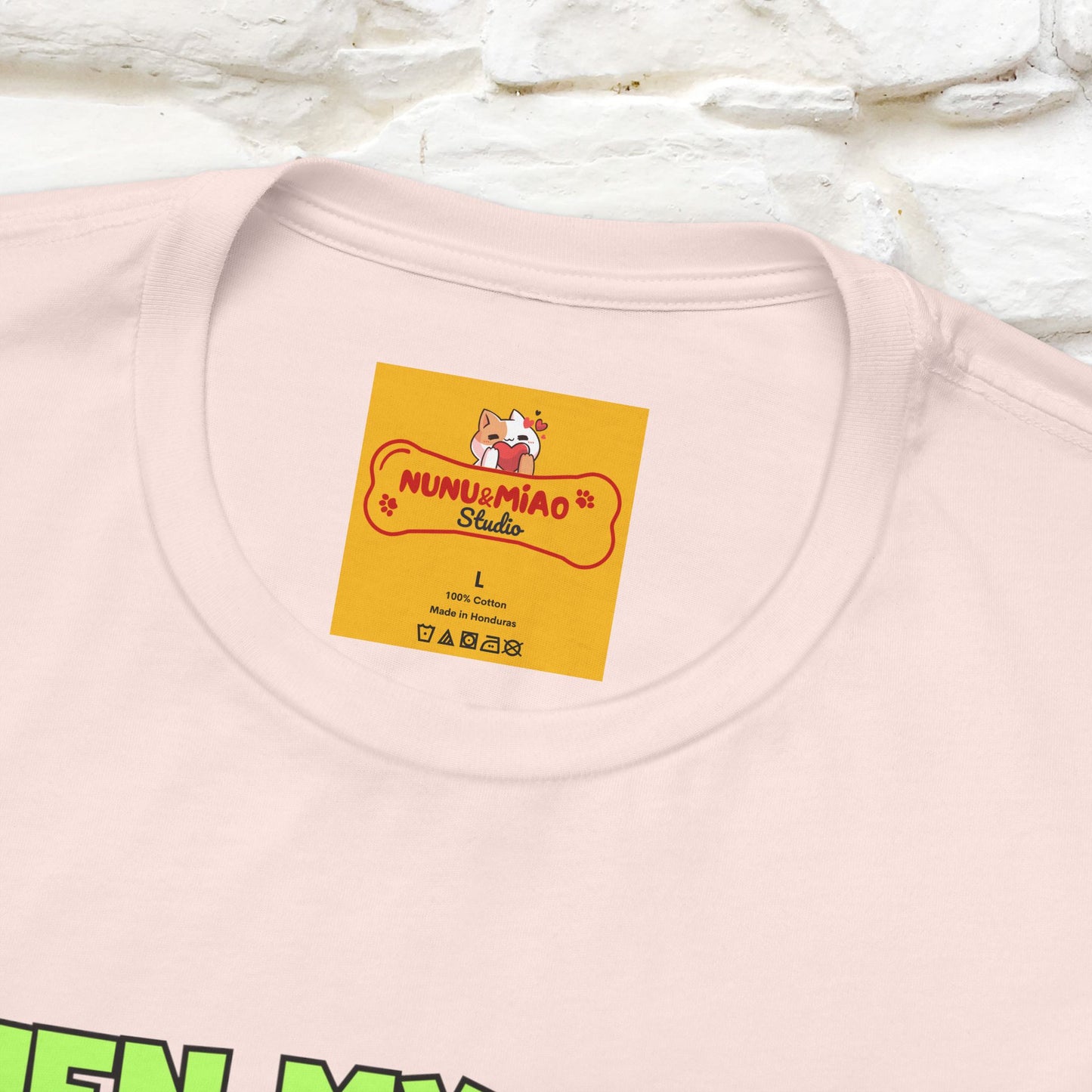 "When My Sister Cooks" Funny Cat T-shirt |Nunu&Miao Studio
