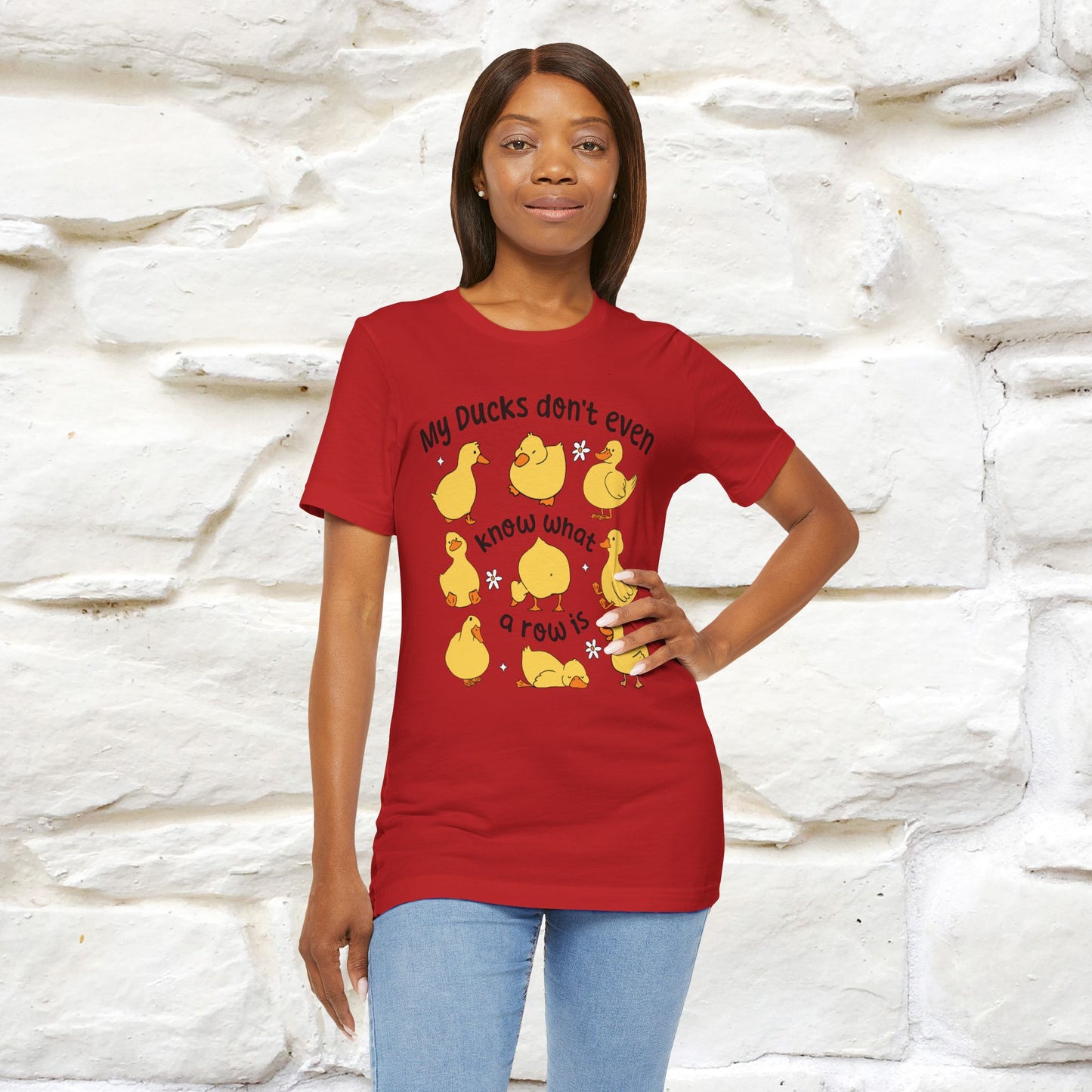"My Duck Don't Even Know What A Row Is" Funny T-shirt |Nunu&Miao Studio