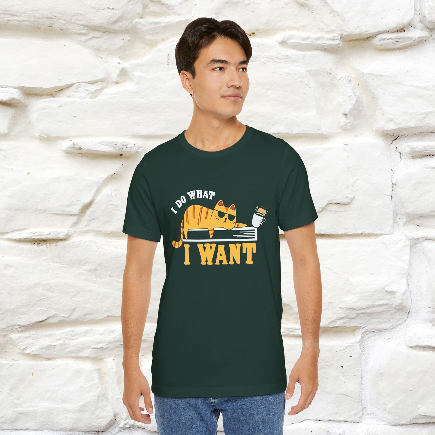 "I Do What I Want" Cat T-Shirt | Nunu & Miao Studio
