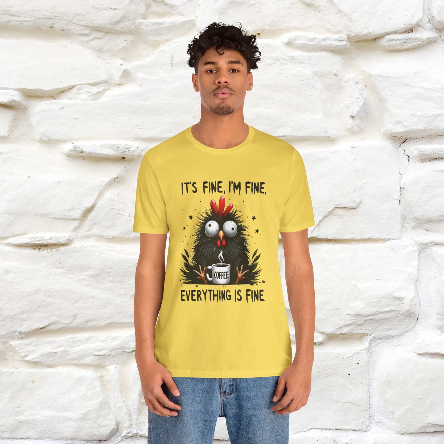 "Everything Is Fine" |Funny T-Shirt | Nunu&Miao Studio