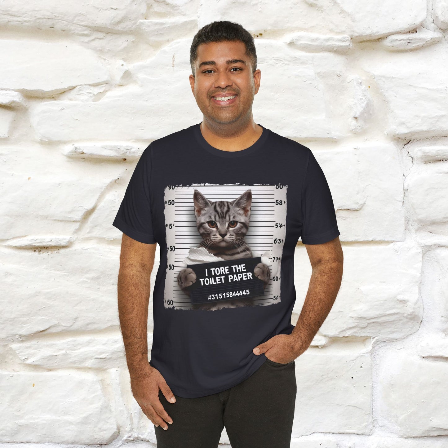 ''I Tore The Toilet Paper'' | Funny Cat T-Shirt | Nunu&Miao Studio