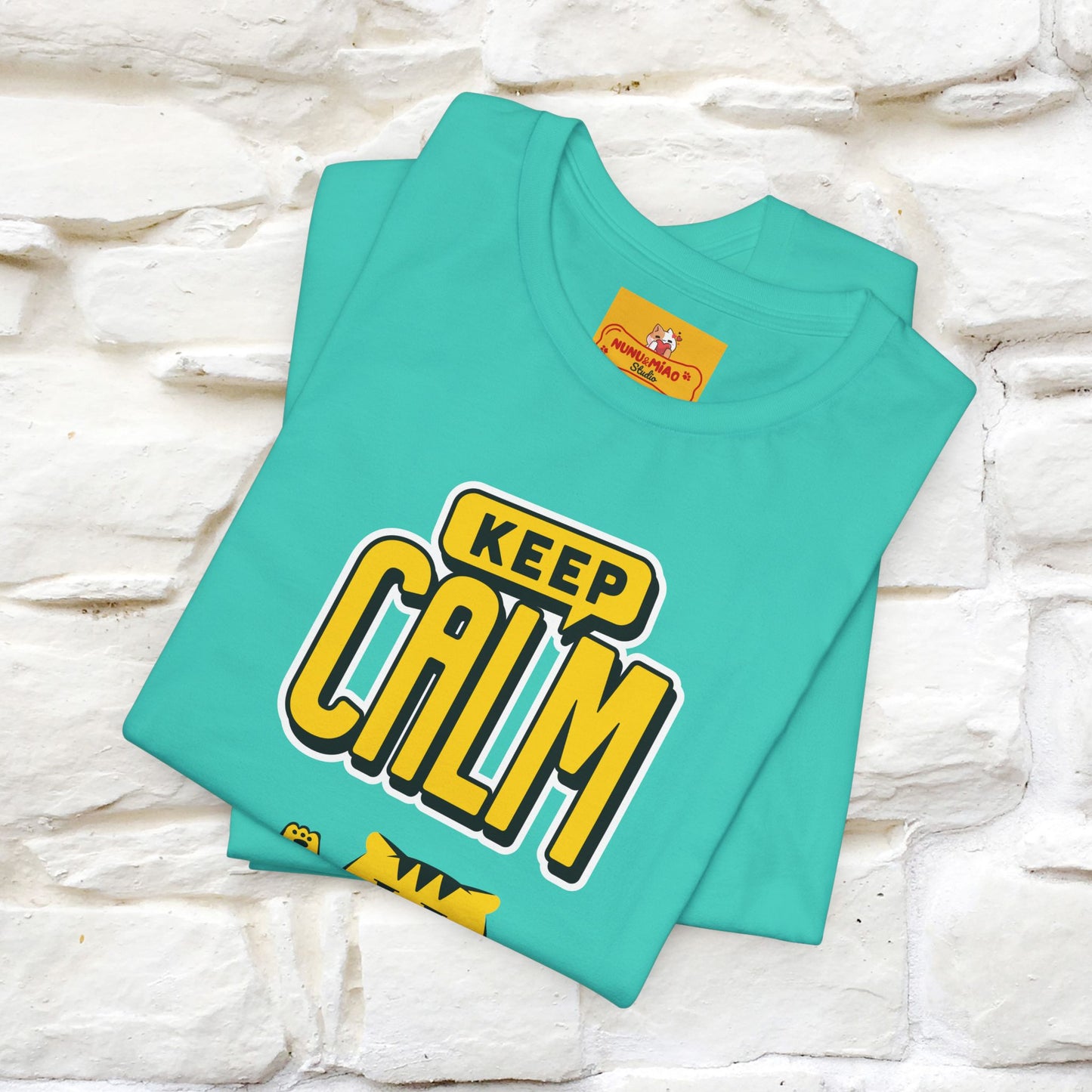 "Keep..." | Cat T-Shirt | Nunu&Miao Studio