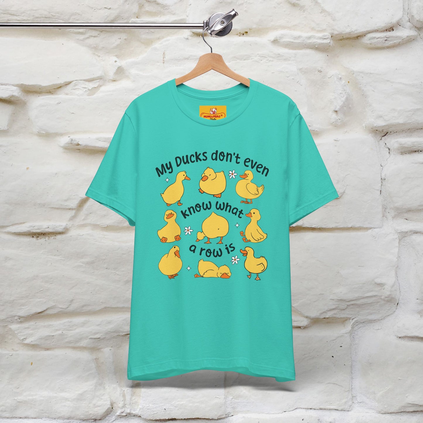 "My Duck Don't Even Know What A Row Is" Funny T-shirt |Nunu&Miao Studio