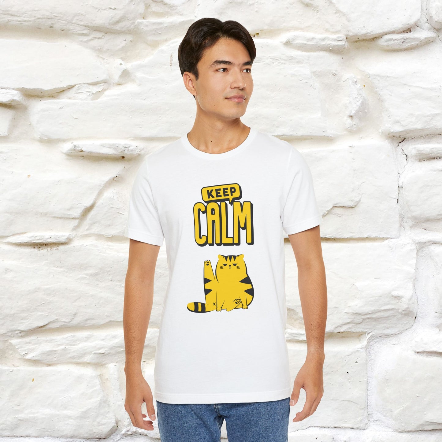 "Keep..." | Cat T-Shirt | Nunu&Miao Studio