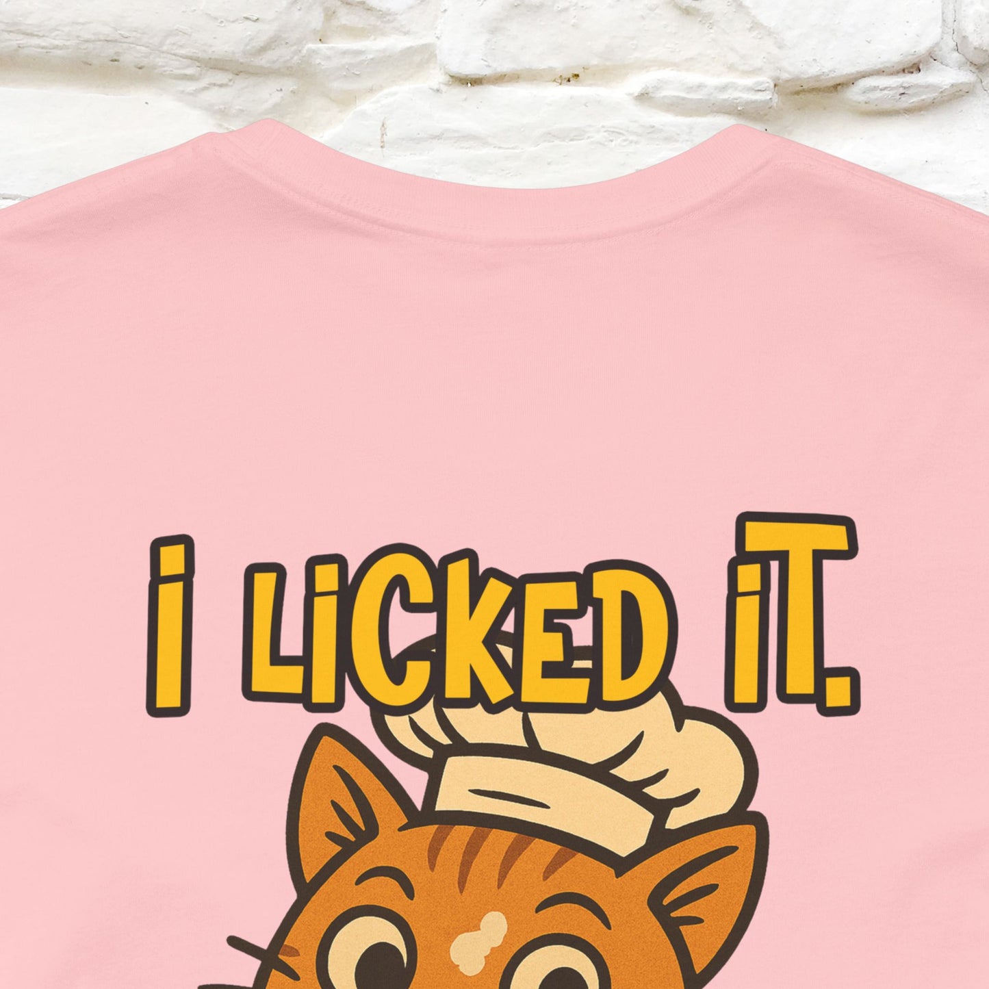 "I Licked It. It's Mine " |Cat T-Shirt | Nunu&Miao Studio