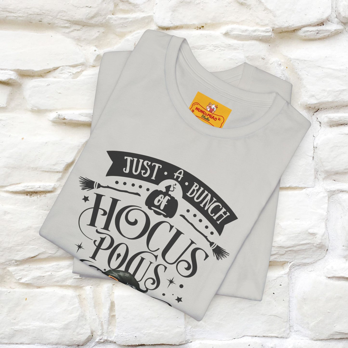 "Just A Bunch Of Hocus Pocus" Cat T-shirt |Nunu&Miao Studio