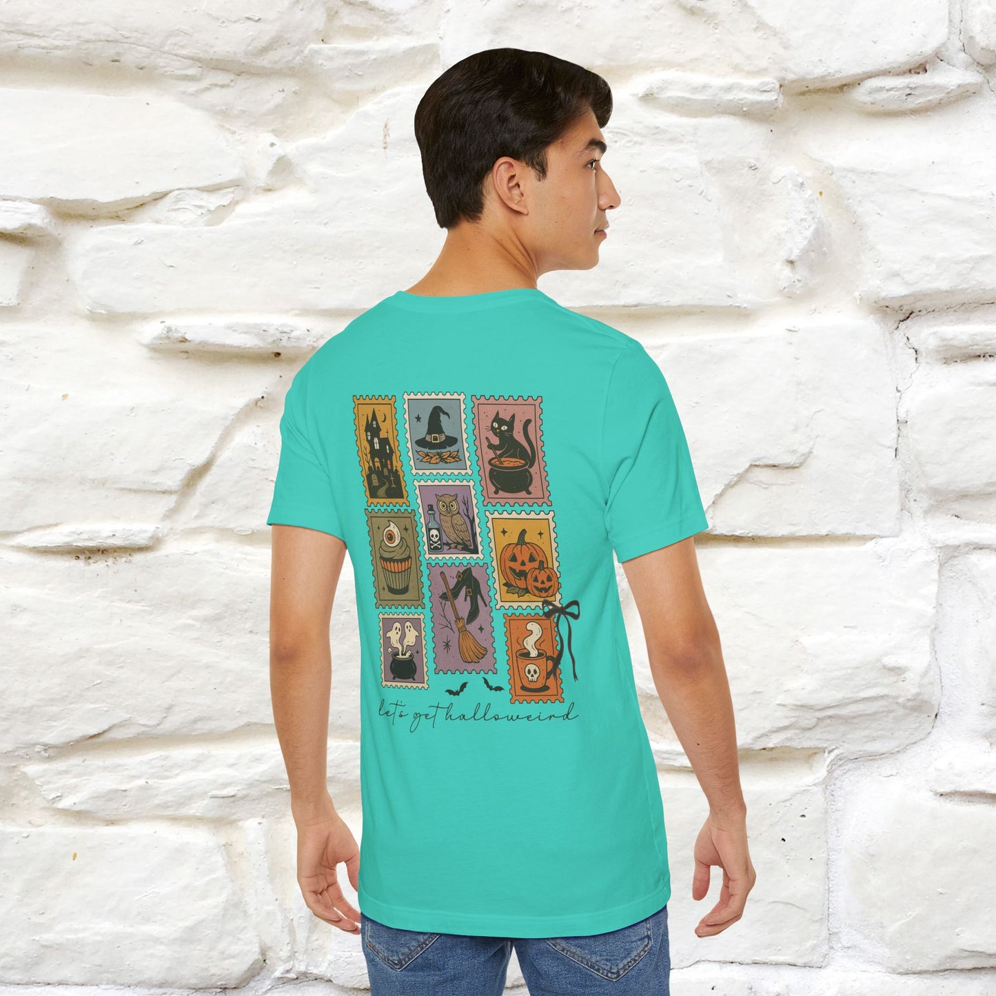 "Let-s Get Halloweeind" Hakkoween Cat T-shirt |Nunu&Miao Studio