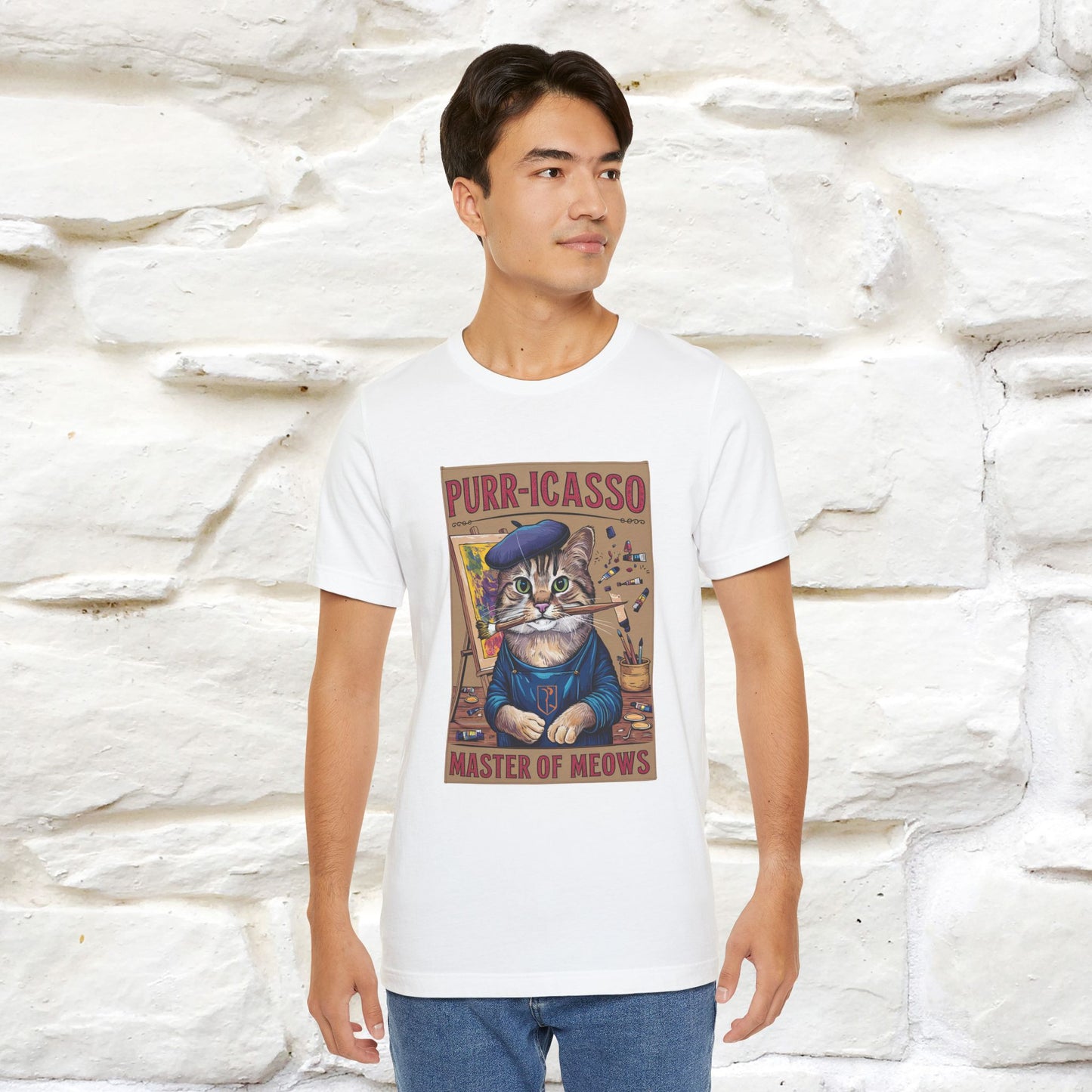 ''Purr-Icasso Masters Of Meows'' | CatT-Shirt | Nunu&Miao Studio