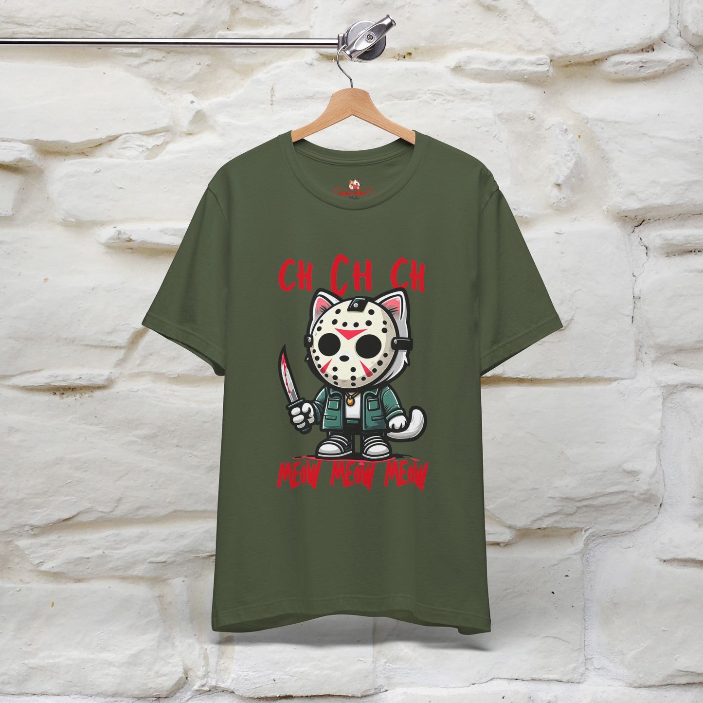 Paws N' Roses T-Shirt | Rock-Inspired Cat Lover Tee for Men & Women | 100% Cotton* - Nunu&Miao Studio