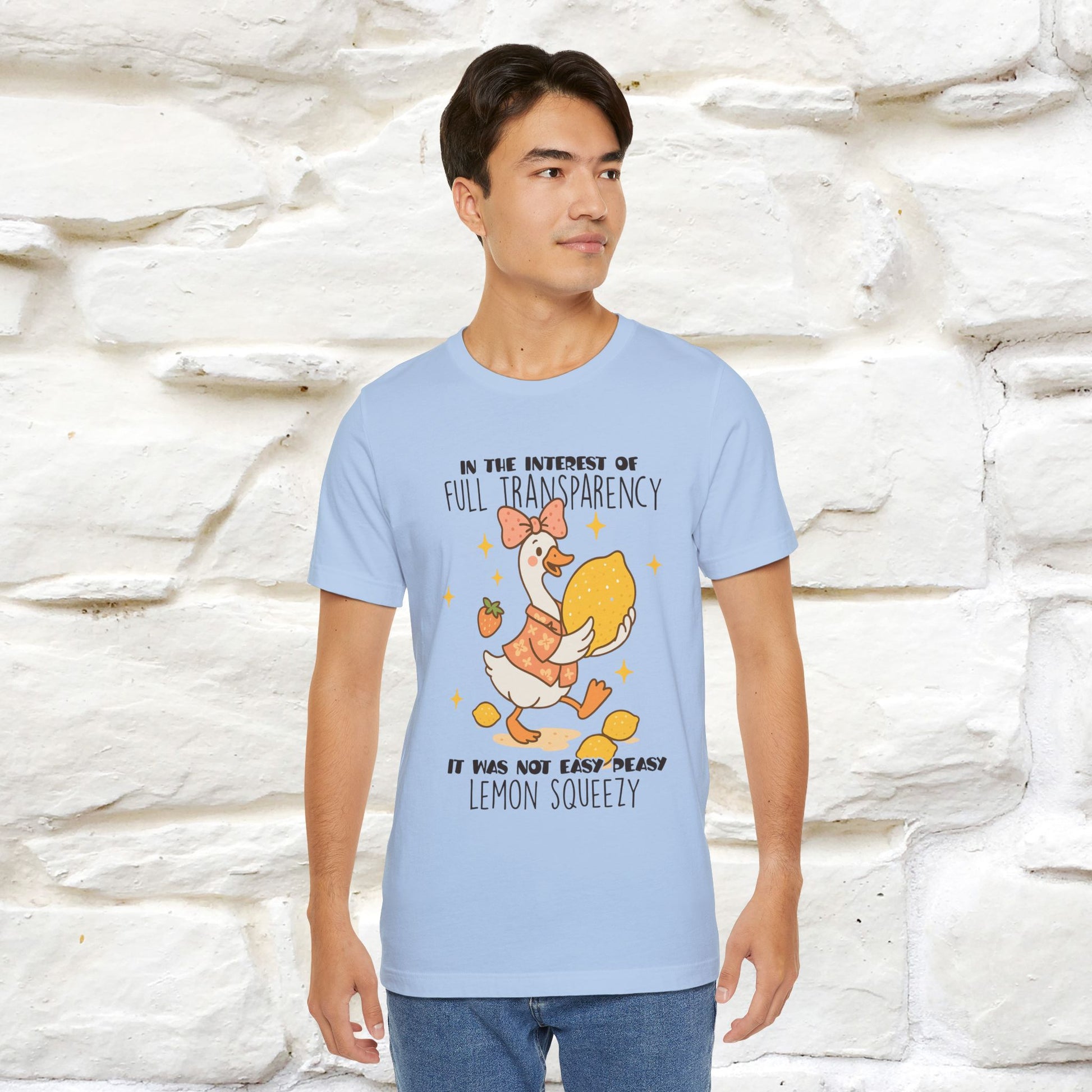 "It Was Not Easy Peasy" Funny T-shirt |Nunu&Miao Studio - Nunu&Miao Studio