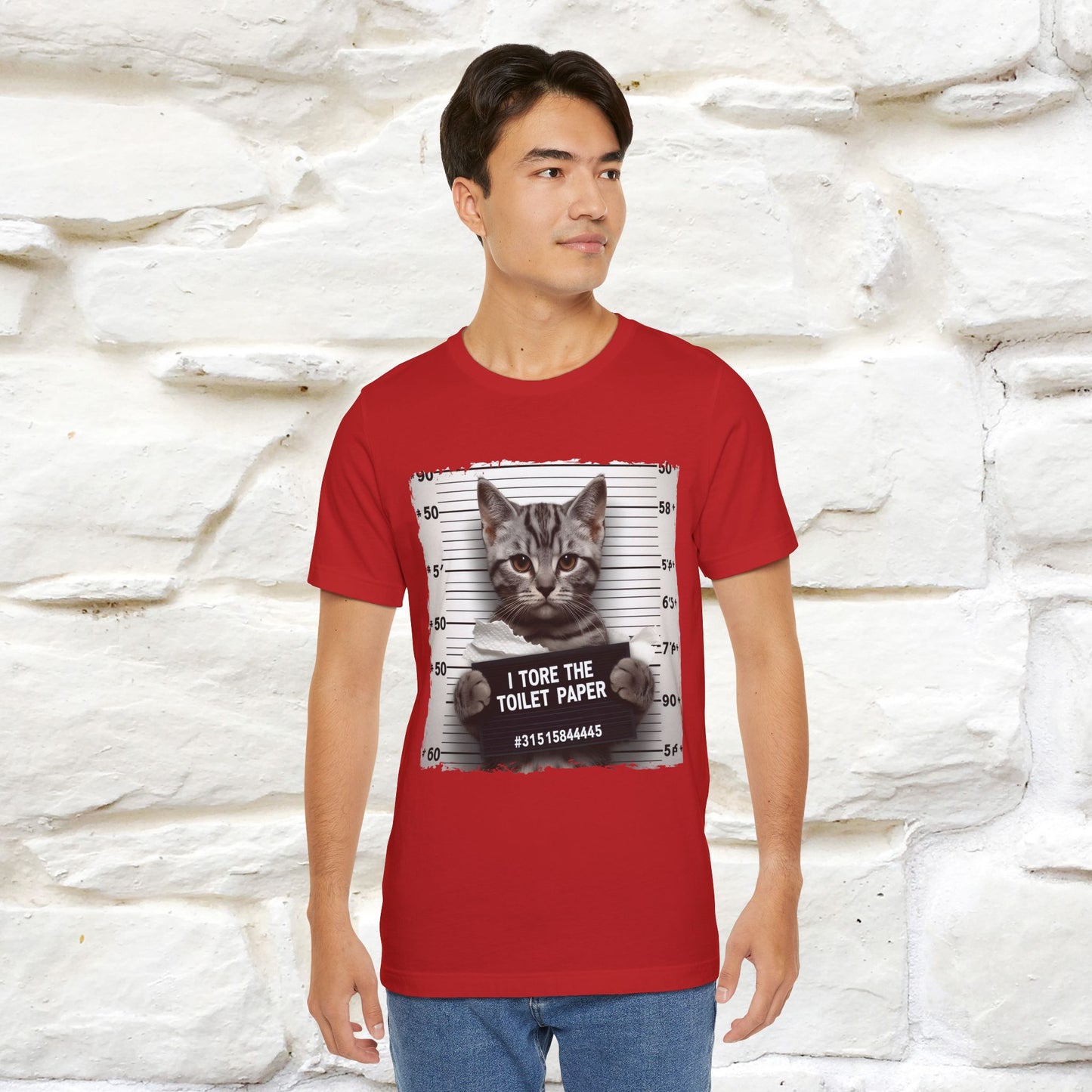 ''I Tore The Toilet Paper'' | Funny Cat T-Shirt | Nunu&Miao Studio