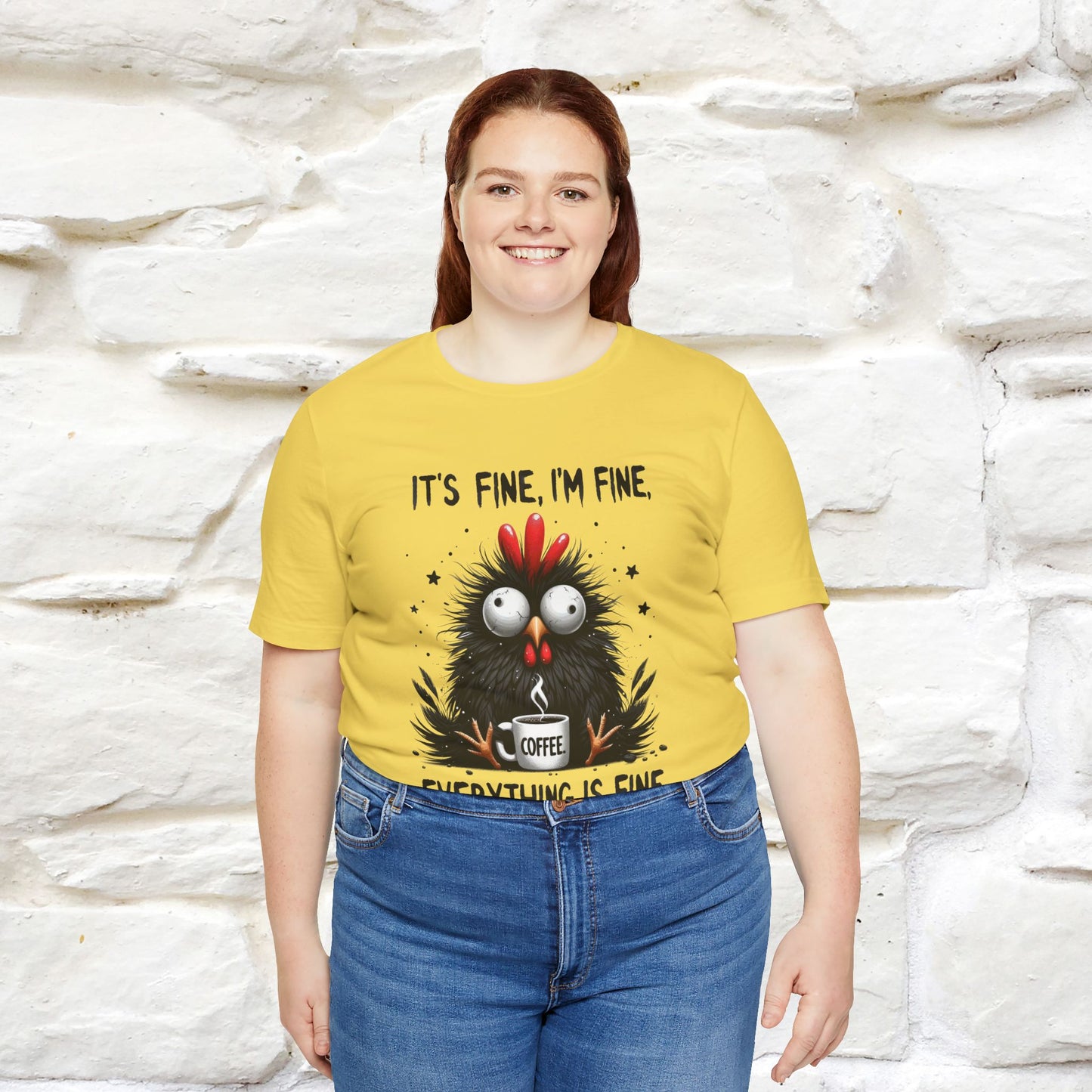 "Everything Is Fine" |Funny T-Shirt | Nunu&Miao Studio