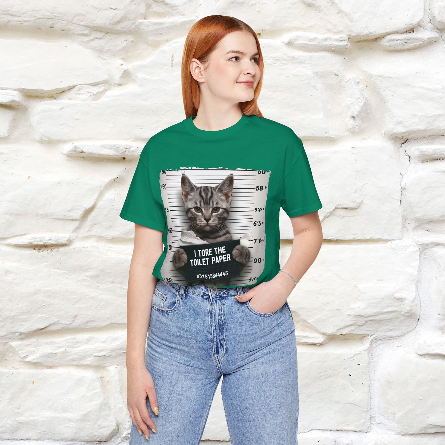 ''I Tore The Toilet Paper'' | Funny Cat T-Shirt | Nunu&Miao Studio